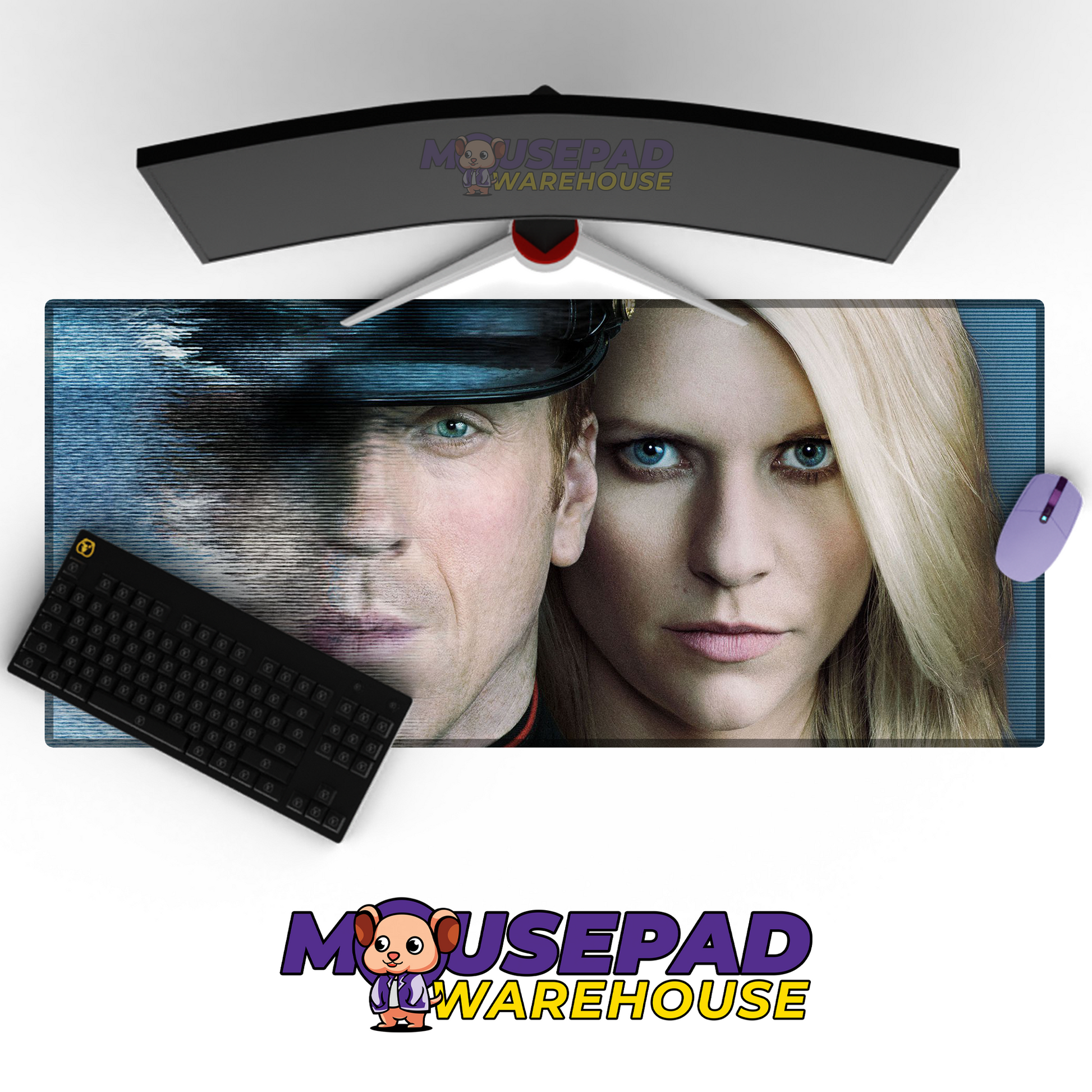 Homeland TV Show Mousepad 675599 MousepadWarehouse.com