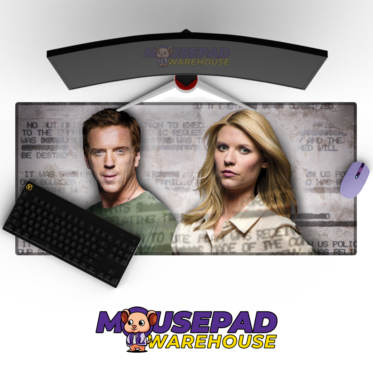 Homeland TV Show Mousepad 675619 MousepadWarehouse.com