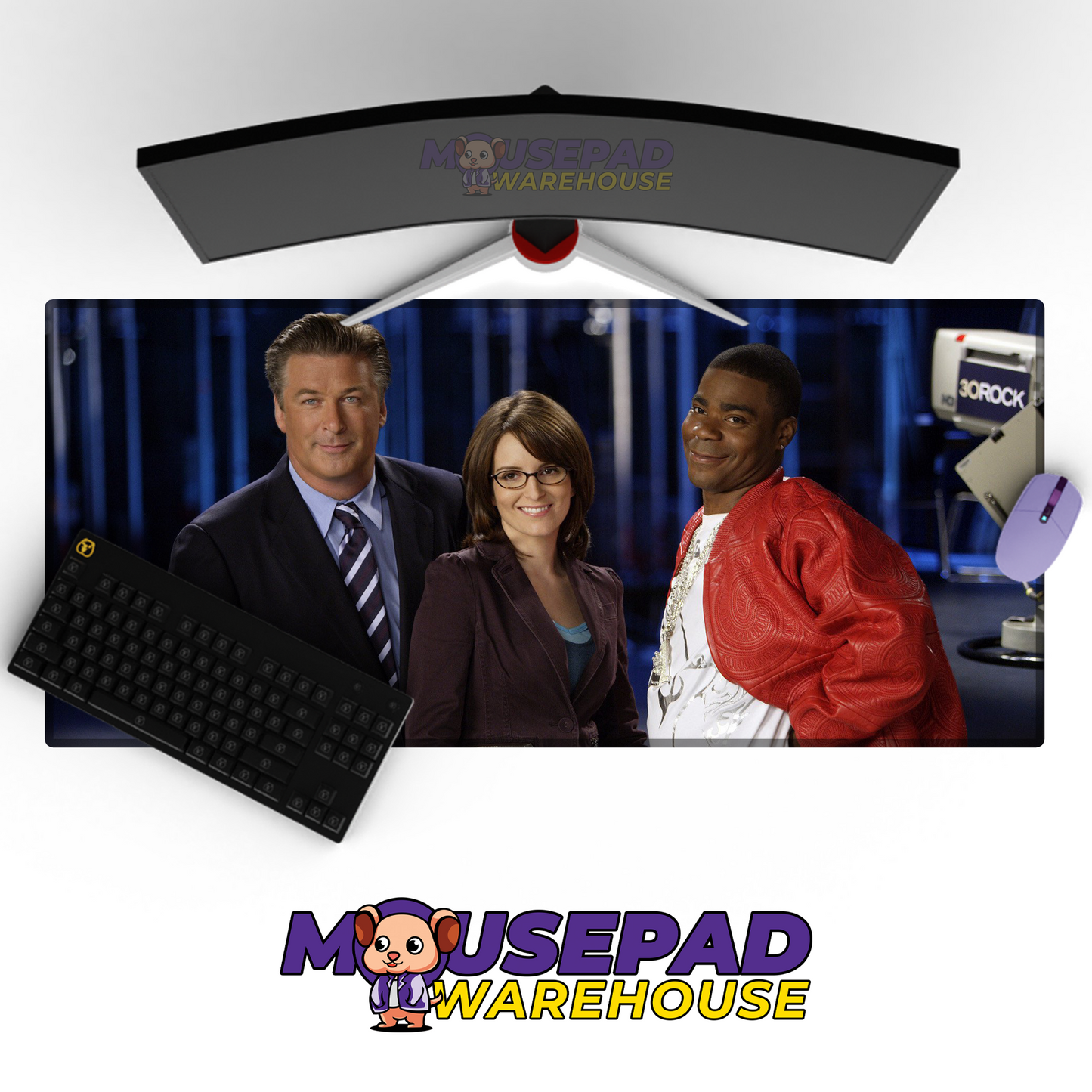 30 Rock TV Show Mousepad 675764 MousepadWarehouse.com