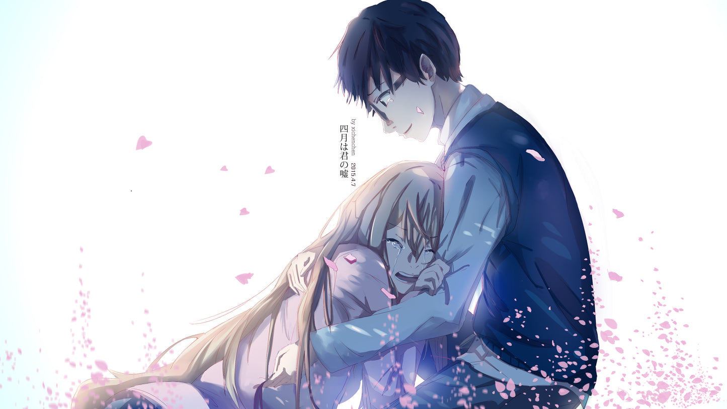 Your Lie in April Anime Mousepad 677548 MousepadWarehouse.com