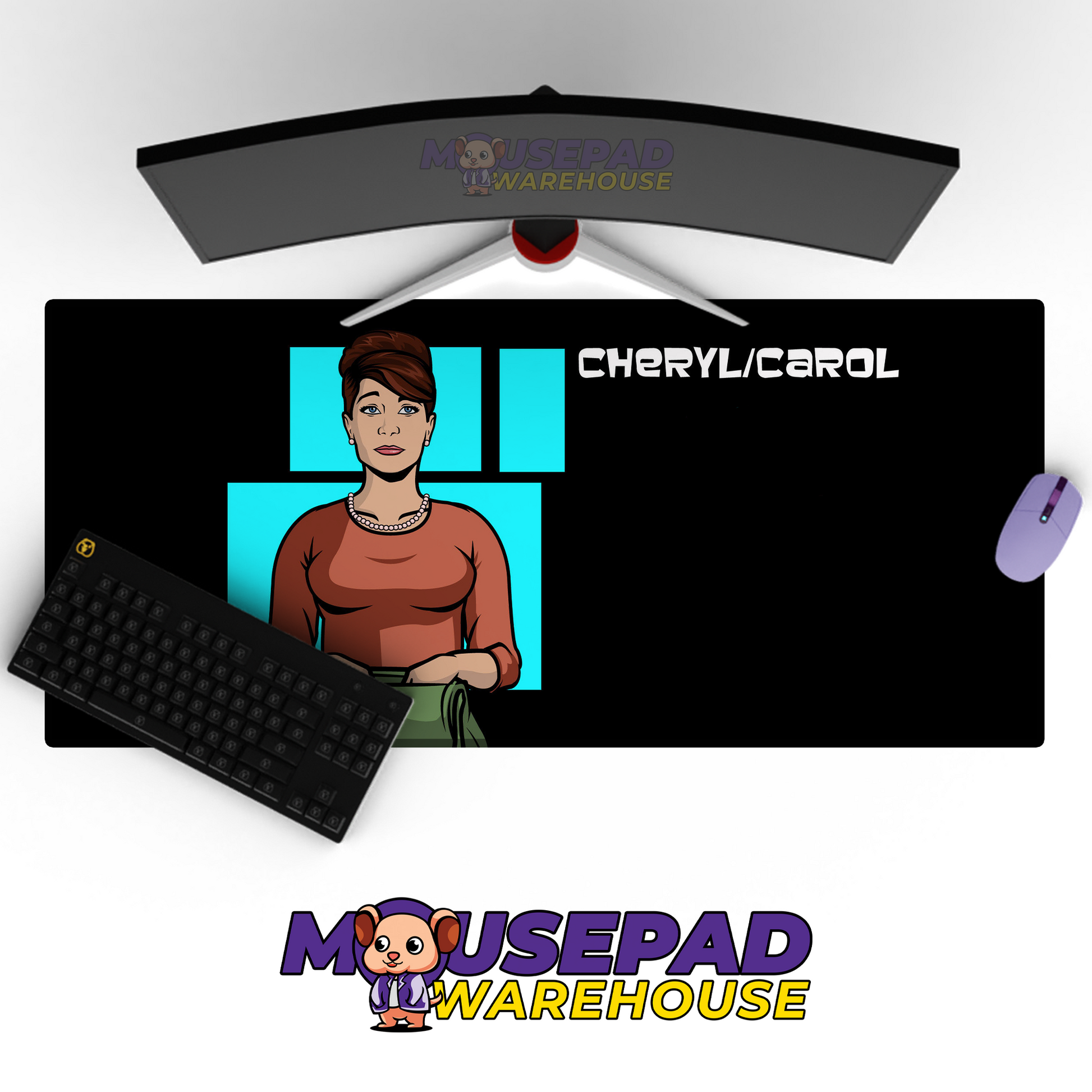 Archer TV Show Mousepad 679401 MousepadWarehouse.com