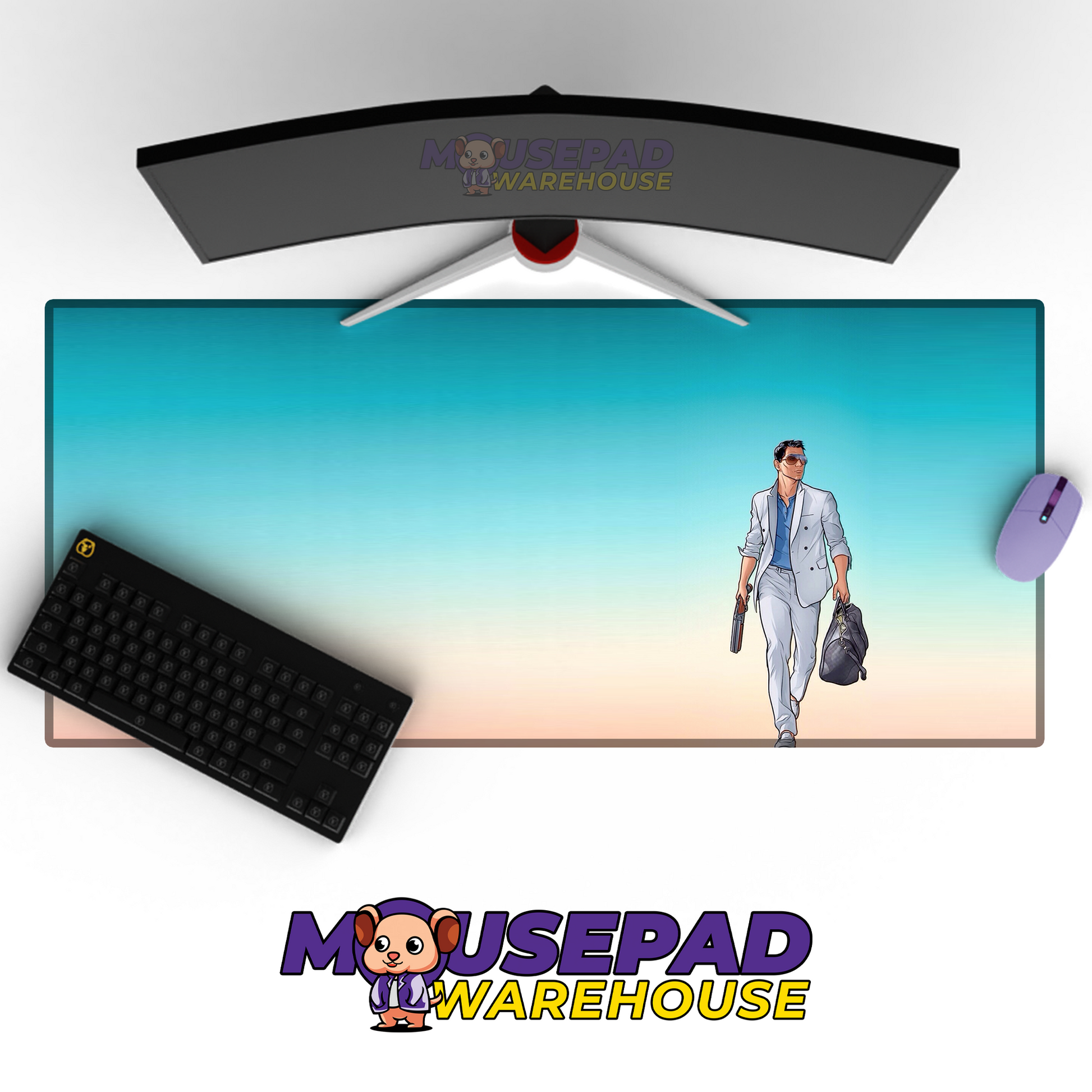 Archer TV Show Mousepad 679406 MousepadWarehouse.com