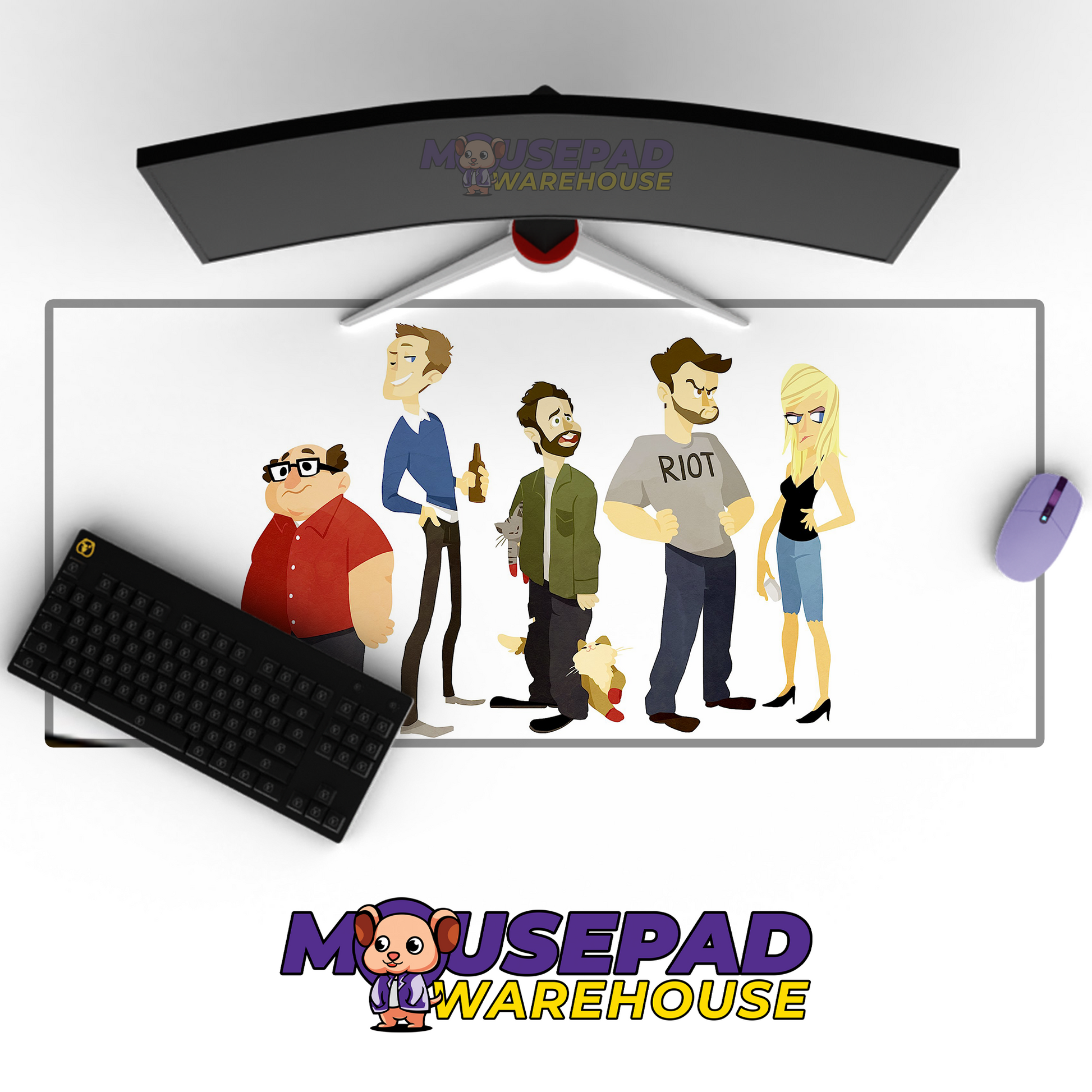 It's Always Sunny in Philadelphia TV Show Mousepad 679562 MousepadWarehouse.com