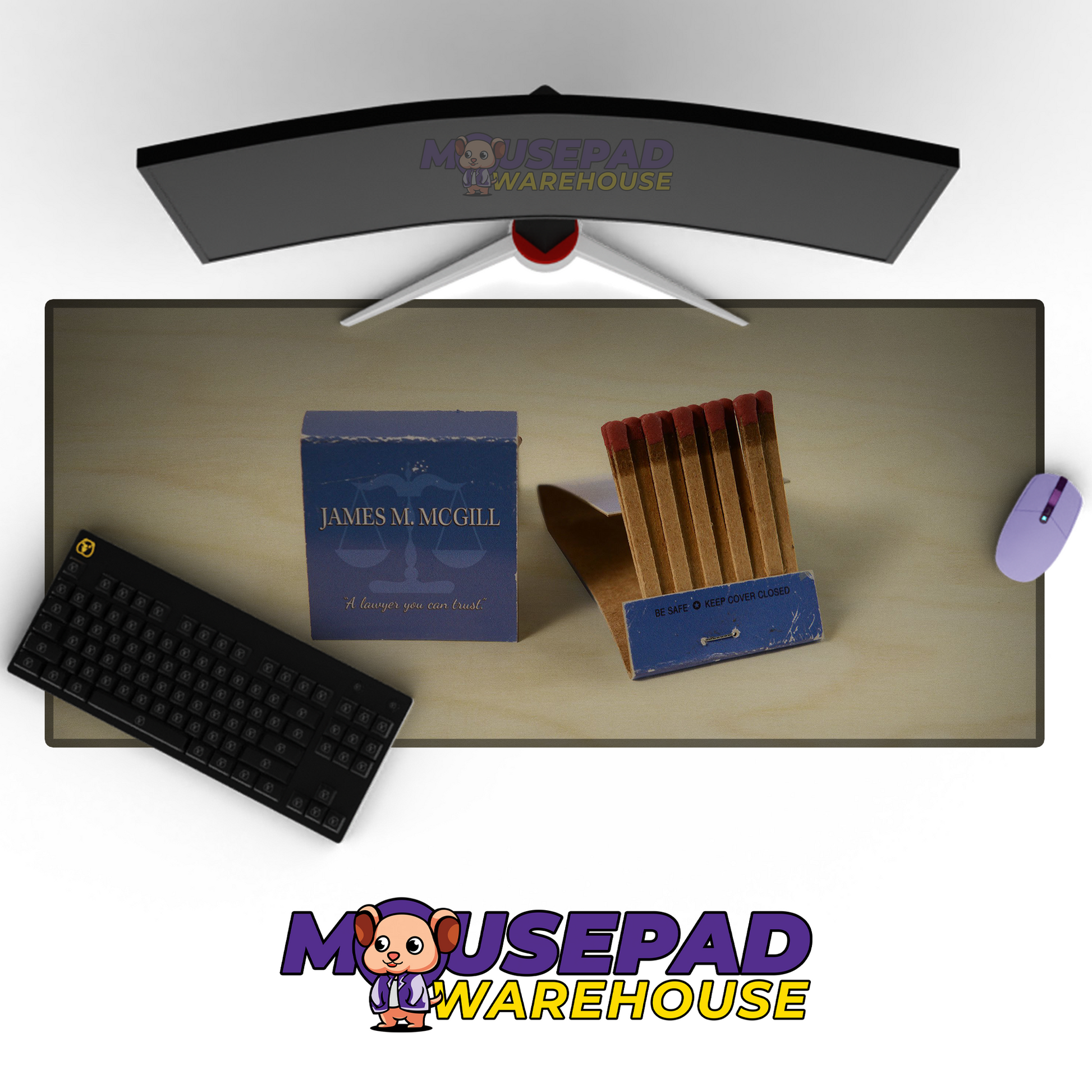 Better Call Saul TV Show Mousepad 685650 MousepadWarehouse.com