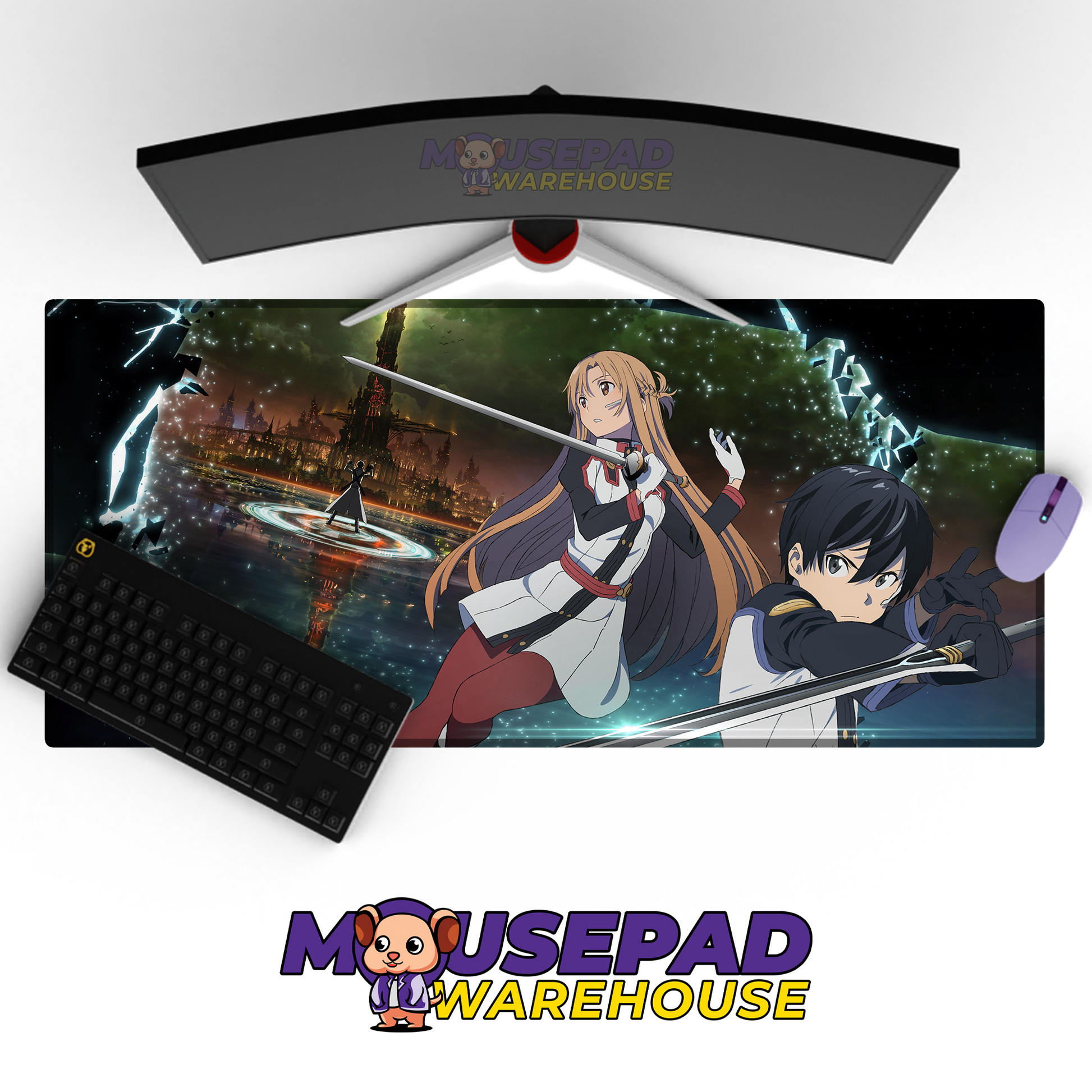 Sword Art Online Anime Mousepad 689248 MousepadWarehouse.com