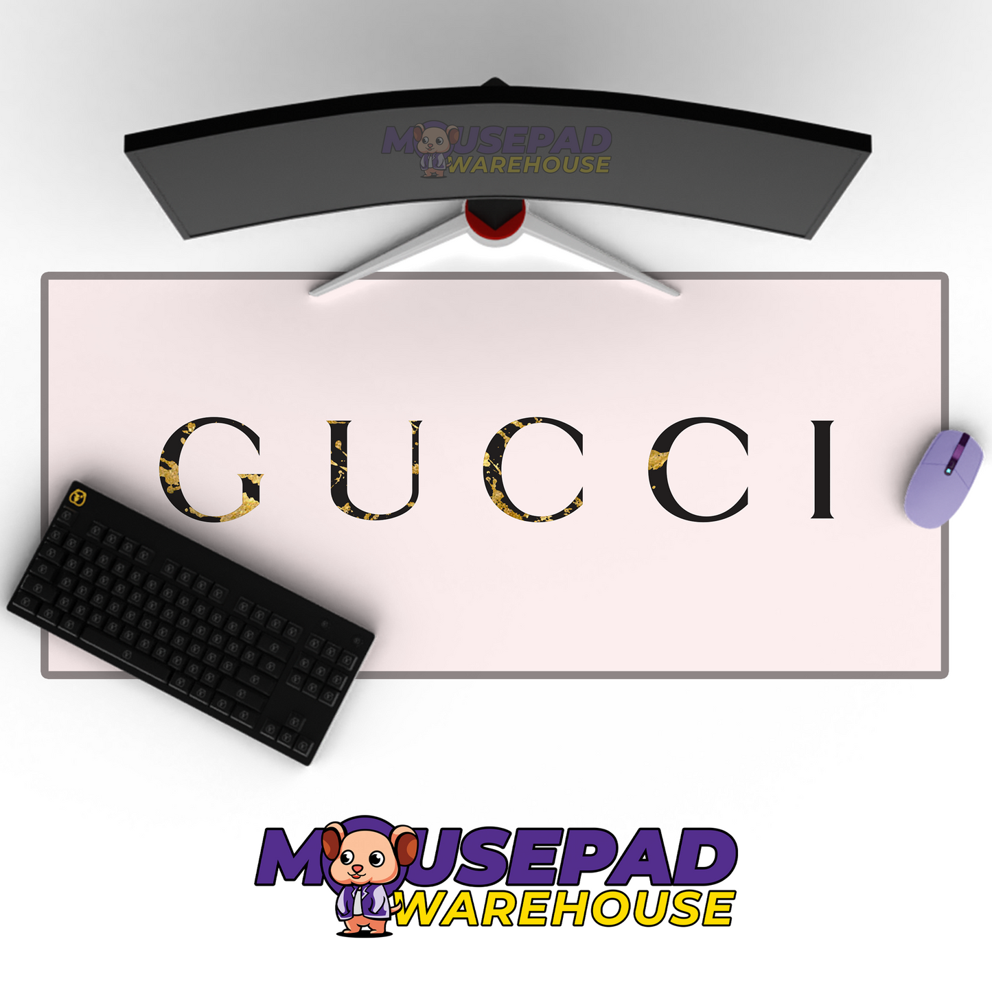 Gucci Brand Imagery Mousepad 696446 MousepadWarehouse.com