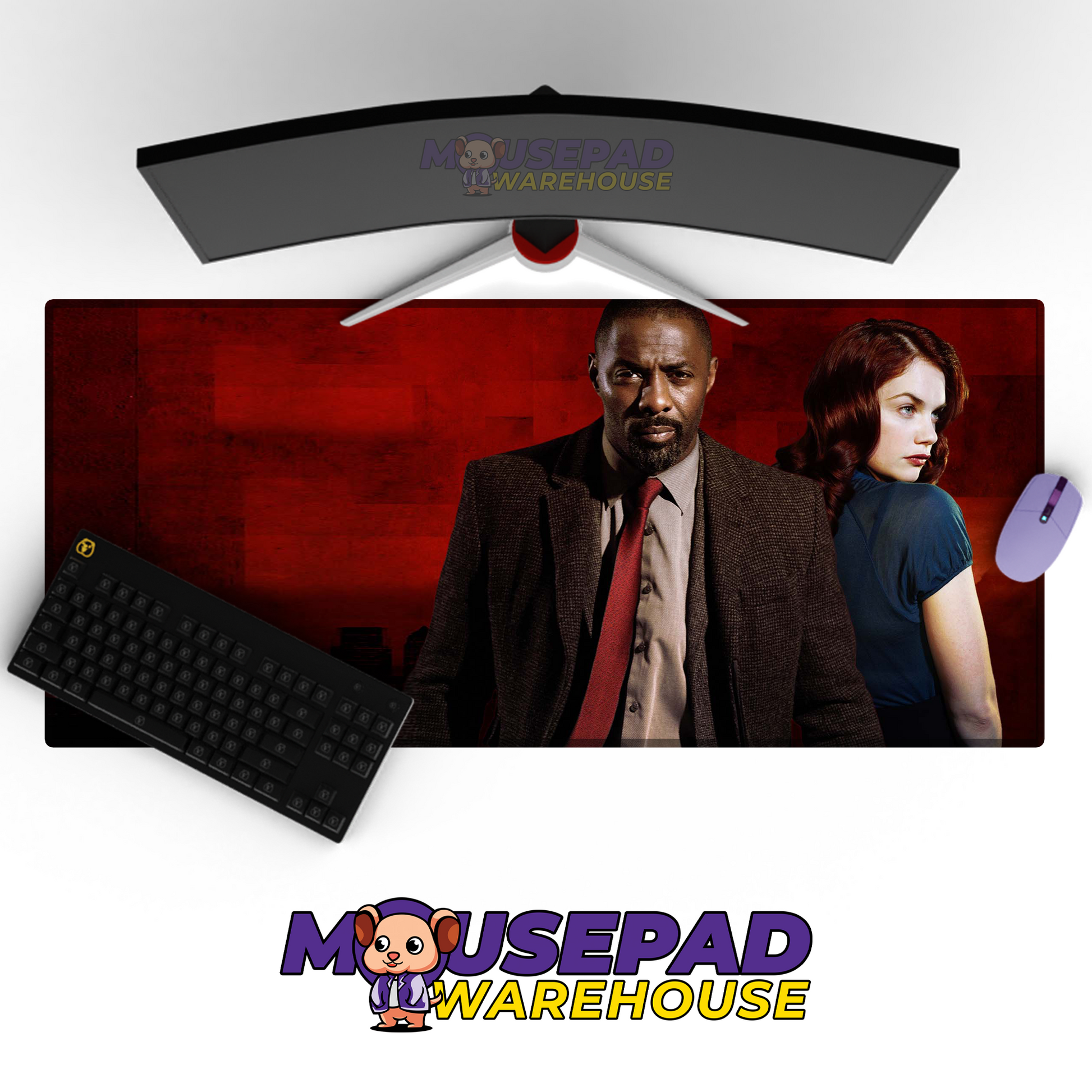 Luther TV Show Mousepad 696708 MousepadWarehouse.com