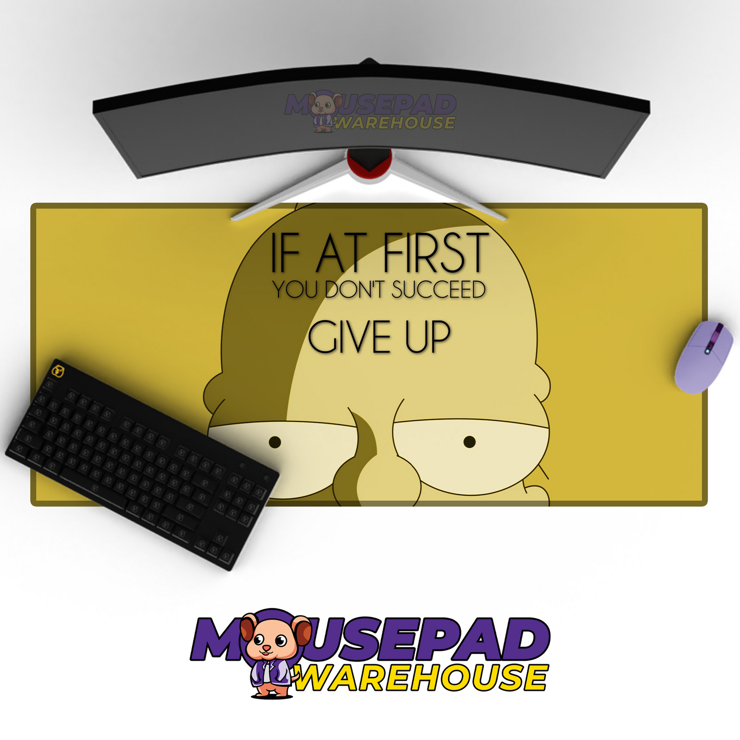 The Simpsons TV Show Mousepad 697468 MousepadWarehouse.com