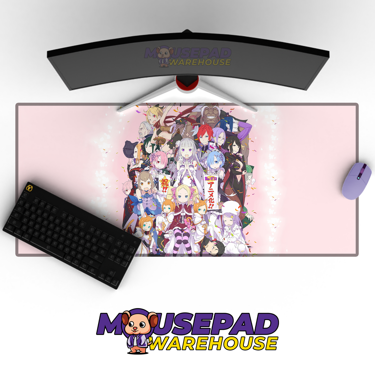 Re:Zero Starting Life in Another World Anime Mousepad 699770 MousepadWarehouse.com