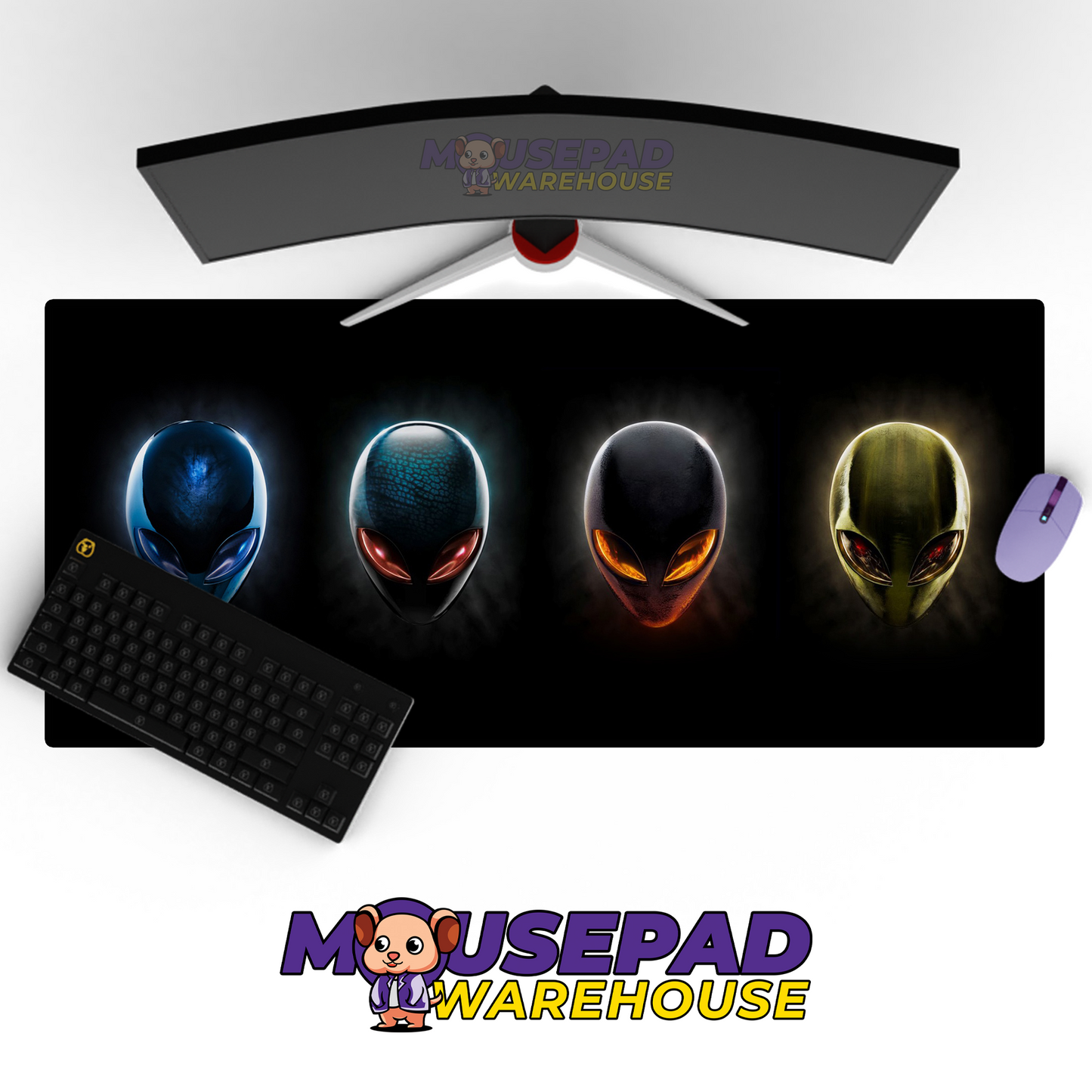 Alienware Brand Imagery Mousepad 711588 MousepadWarehouse.com