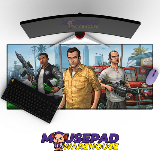 Grand Theft Auto V Game Mousepad 713218