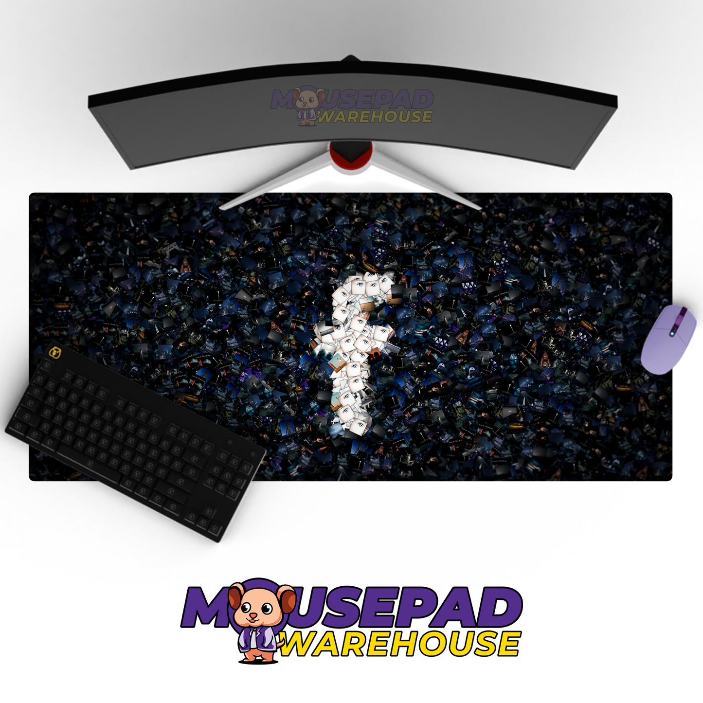 Facebook (Meta) Brand Imagery Mousepad 715307 MousepadWarehouse.com