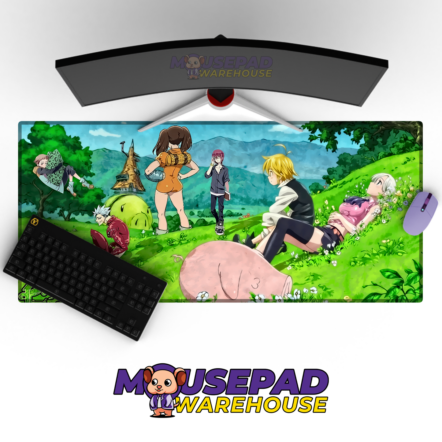 Nanatsu no Taizai (The Seven Deadly Sins) Anime Mousepad 715482