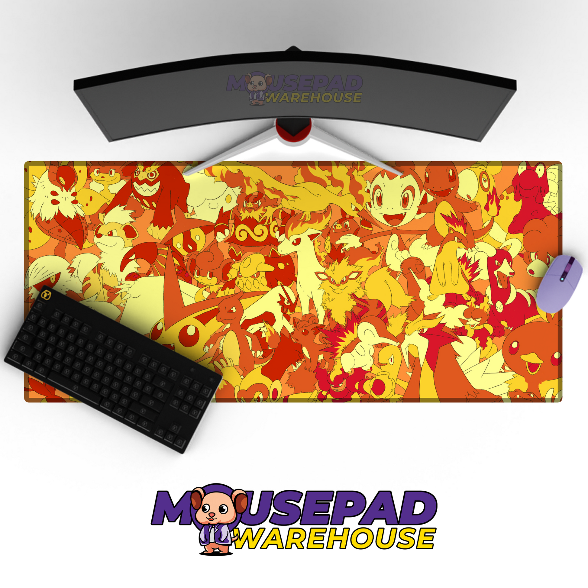 Pokemon TV Show Mousepad 723281 MousepadWarehouse.com