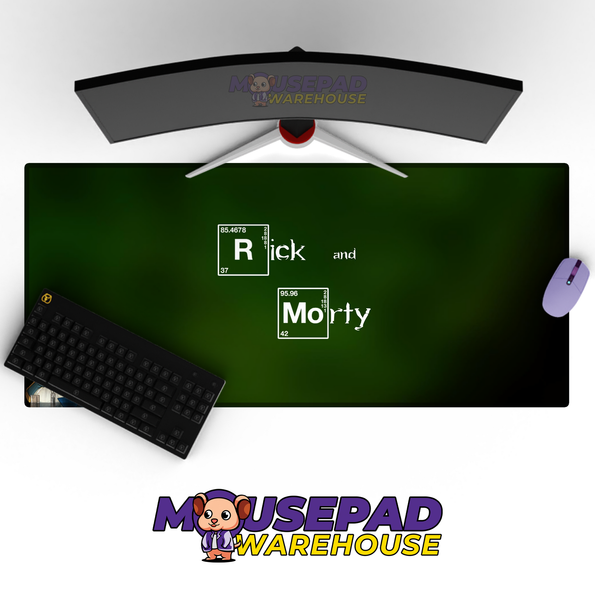 Rick and Morty TV Show Mousepad 729797 MousepadWarehouse.com