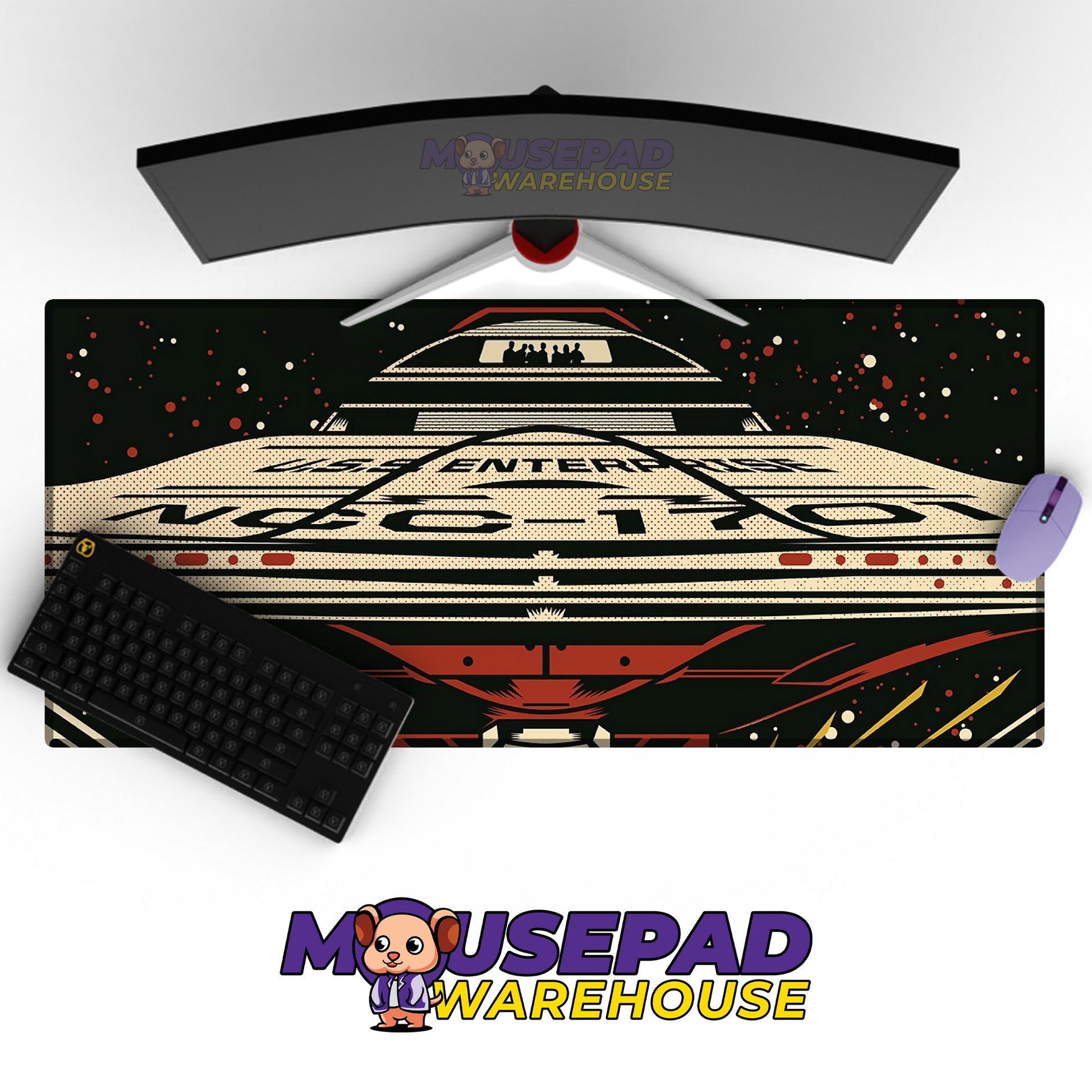 Star Trek TV Show Mousepad 729892 MousepadWarehouse.com