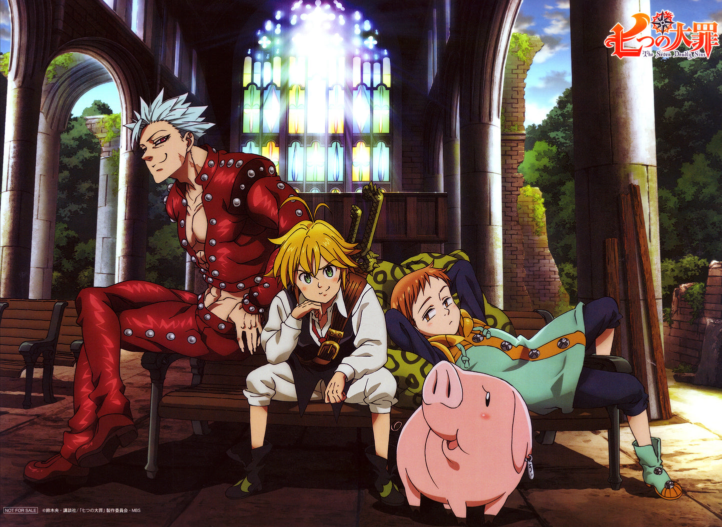 Nanatsu no Taizai (The Seven Deadly Sins) Anime Mousepad 733332