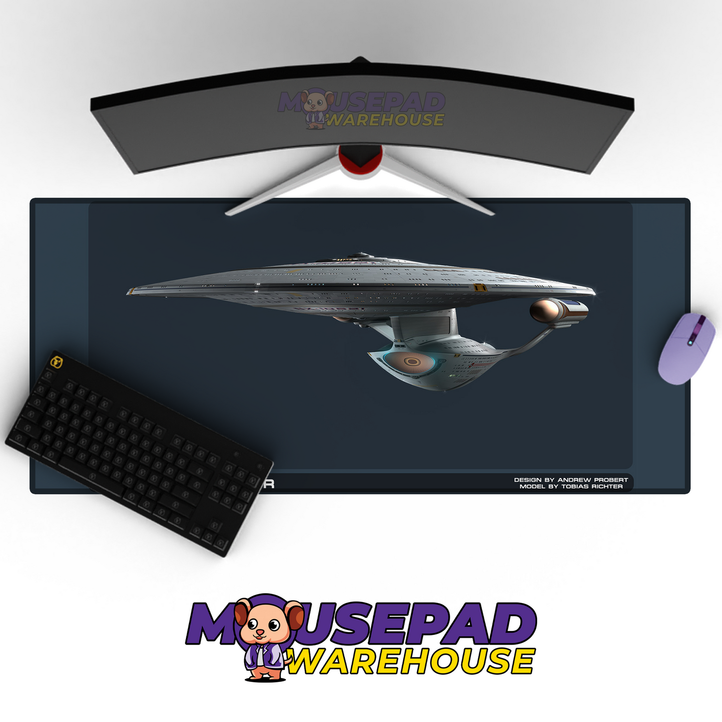 Star Trek TV Show Mousepad 734218 MousepadWarehouse.com