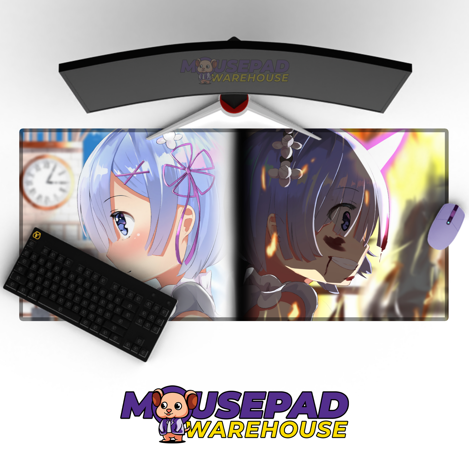 Re:Zero Starting Life in Another World Anime Mousepad 734752 MousepadWarehouse.com