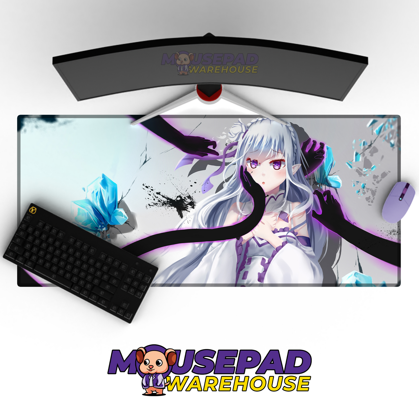 Re:Zero Starting Life in Another World Anime Mousepad 735741 MousepadWarehouse.com