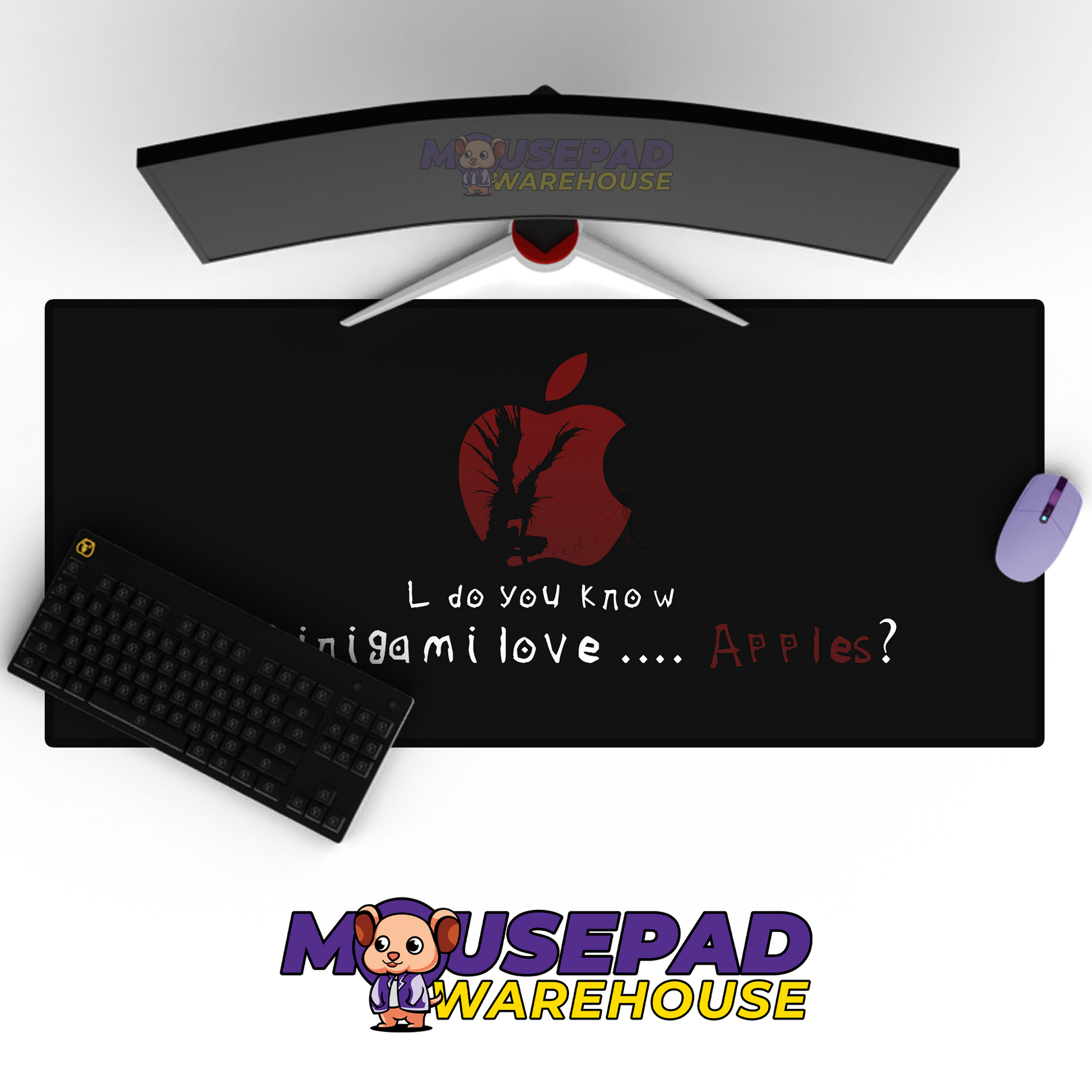 Death Note Anime Mousepad 740513 MousepadWarehouse.com