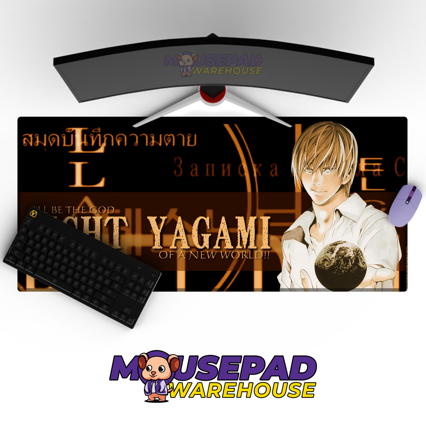 Death Note Anime Mousepad 740597 MousepadWarehouse.com