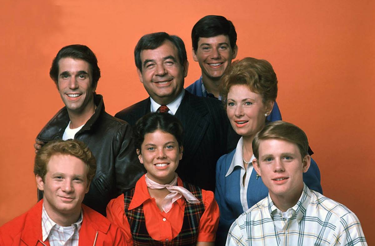 Happy Days TV Show Mousepad 74476 MousepadWarehouse.com