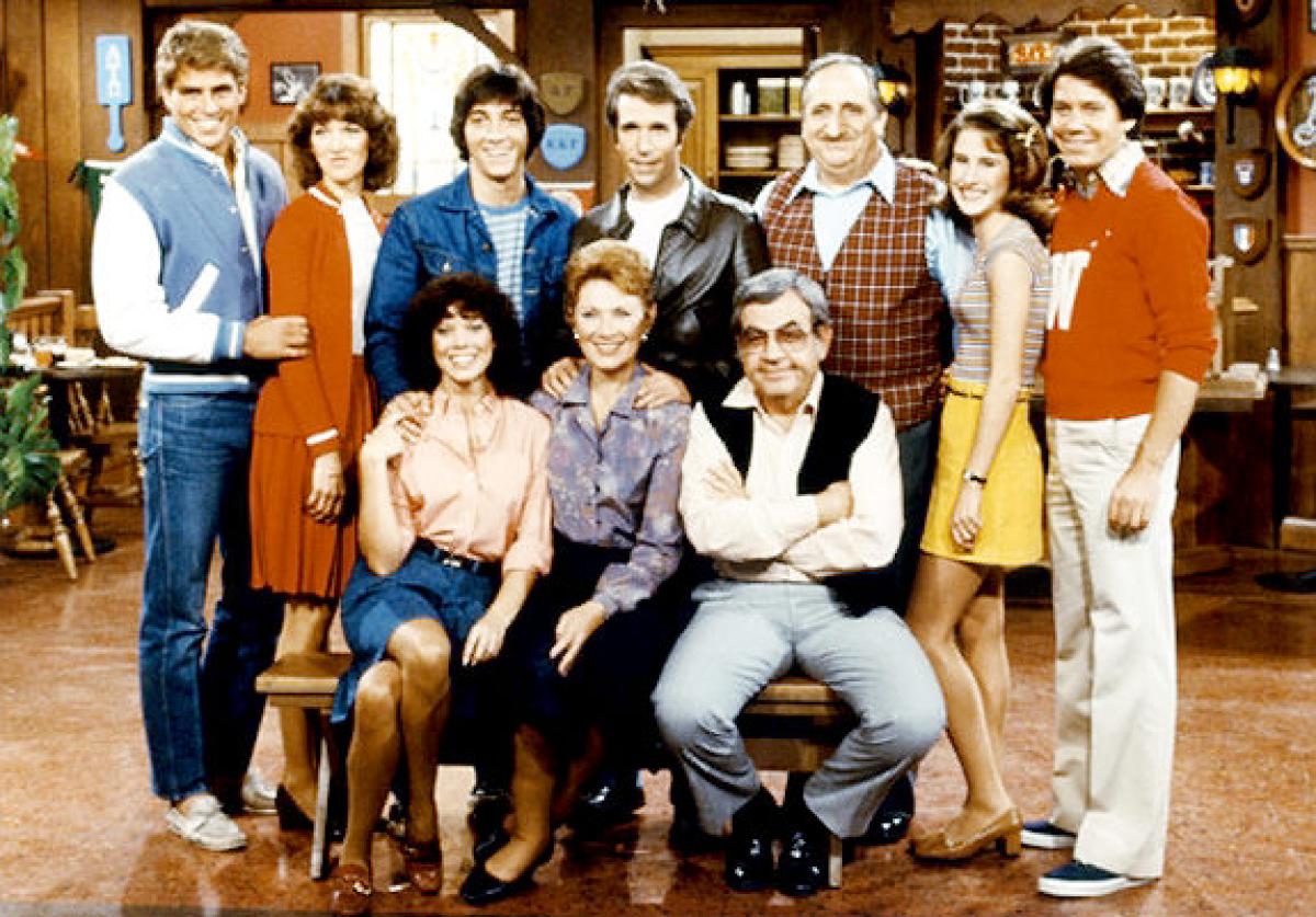 Happy Days TV Show Mousepad 74478 MousepadWarehouse.com