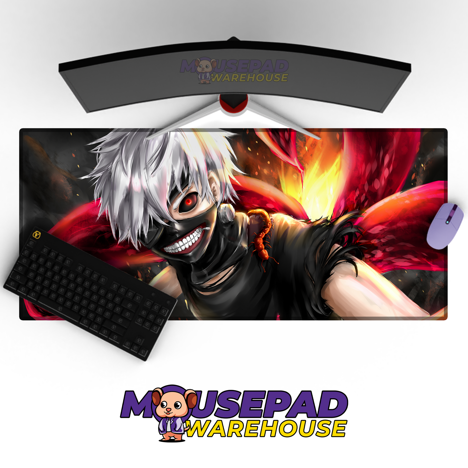 Tokyo Ghoul Anime Mousepad 749902 MousepadWarehouse.com