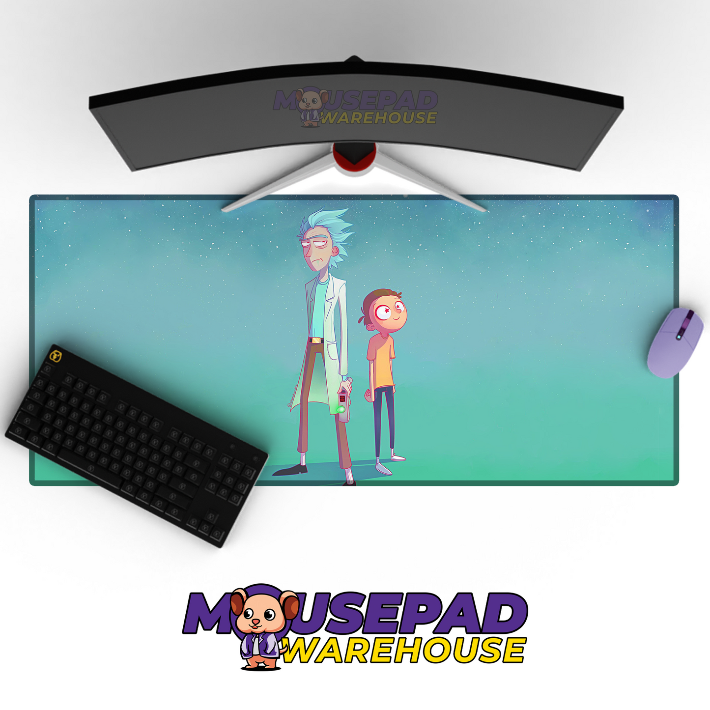 Rick and Morty TV Show Mousepad 751400 MousepadWarehouse.com