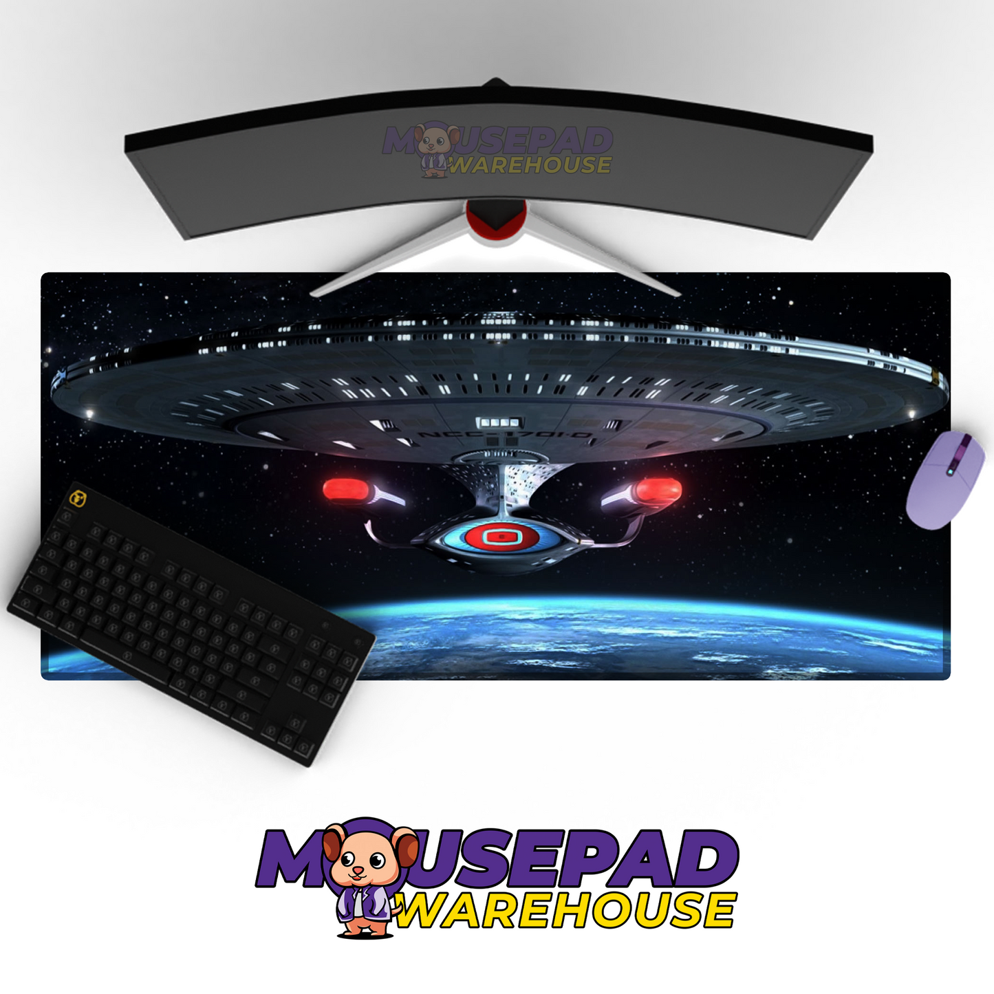 Star Trek TV Show Mousepad 76401 MousepadWarehouse.com