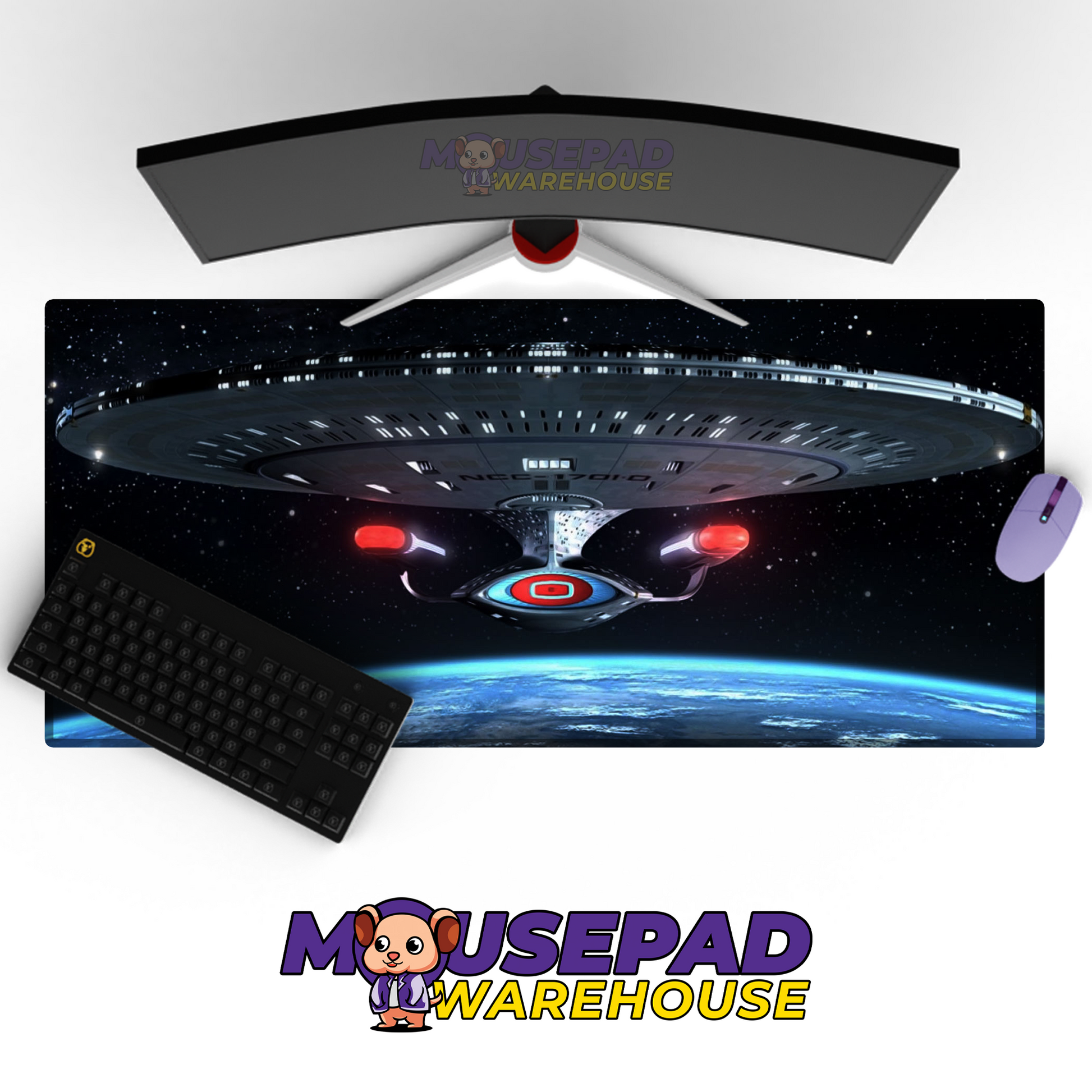 Star Trek TV Show Mousepad 76401 MousepadWarehouse.com