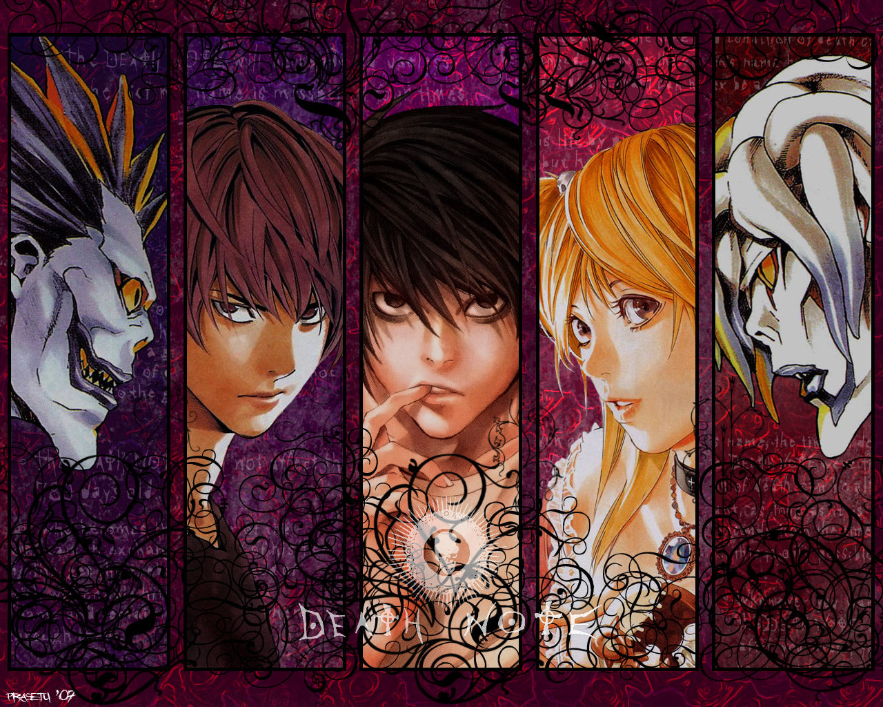 Death Note Anime Mousepad 77987 MousepadWarehouse.com