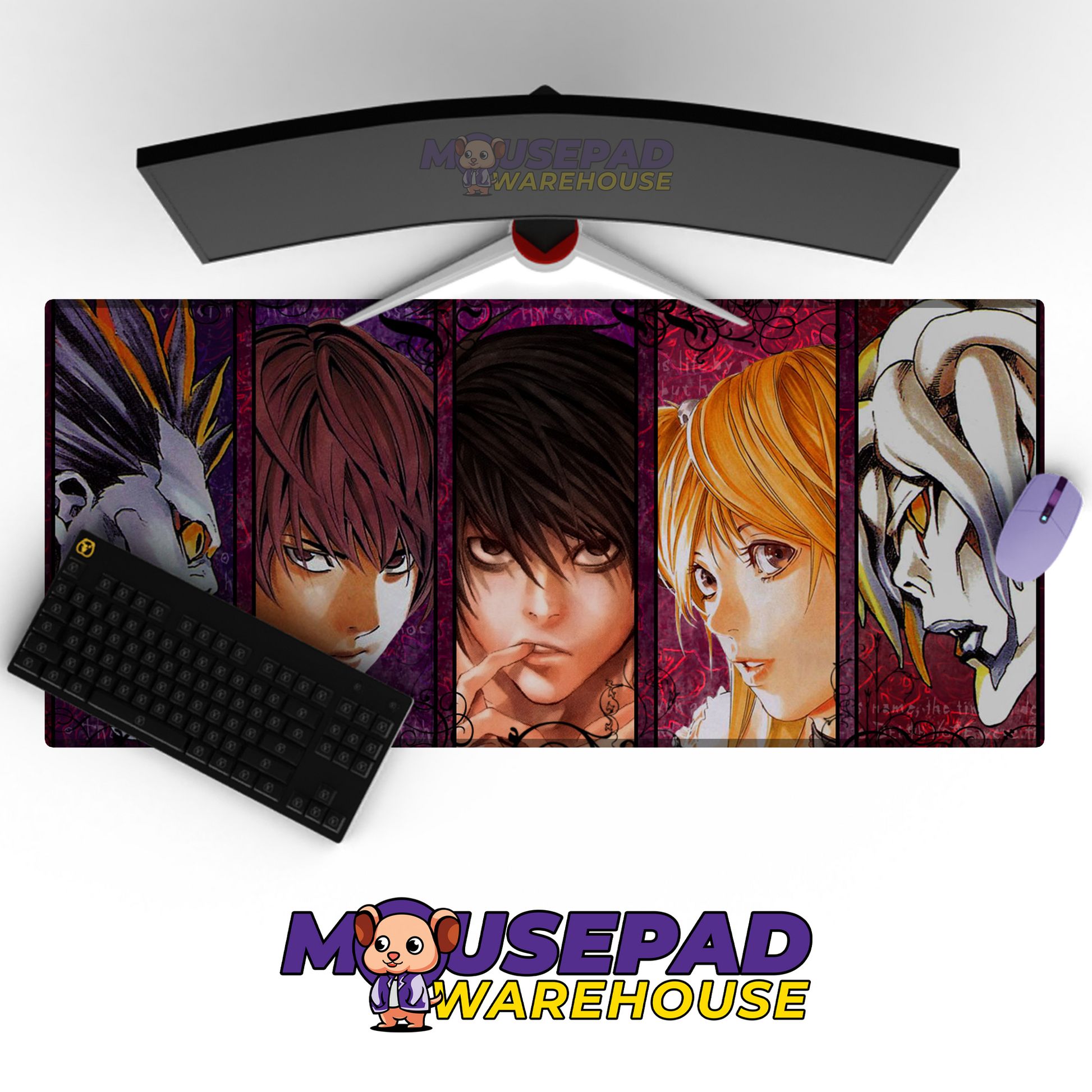 Death Note Anime Mousepad 77987 MousepadWarehouse.com