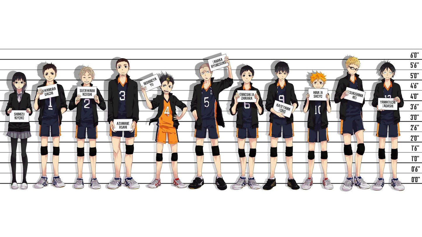 Haikyuu!! Anime Mousepad 808011