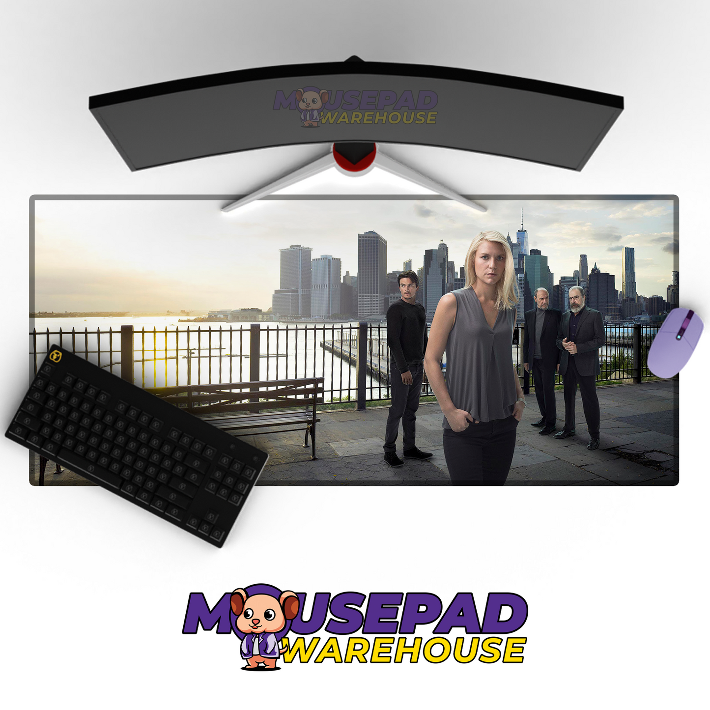 Homeland TV Show Mousepad 811802 MousepadWarehouse.com