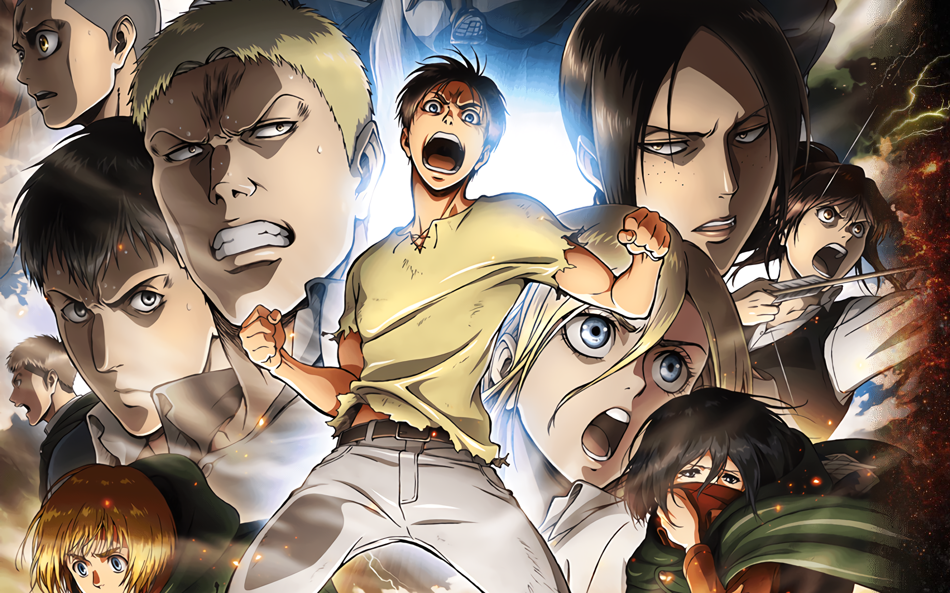 Attack on Titan Anime Mousepad 817371