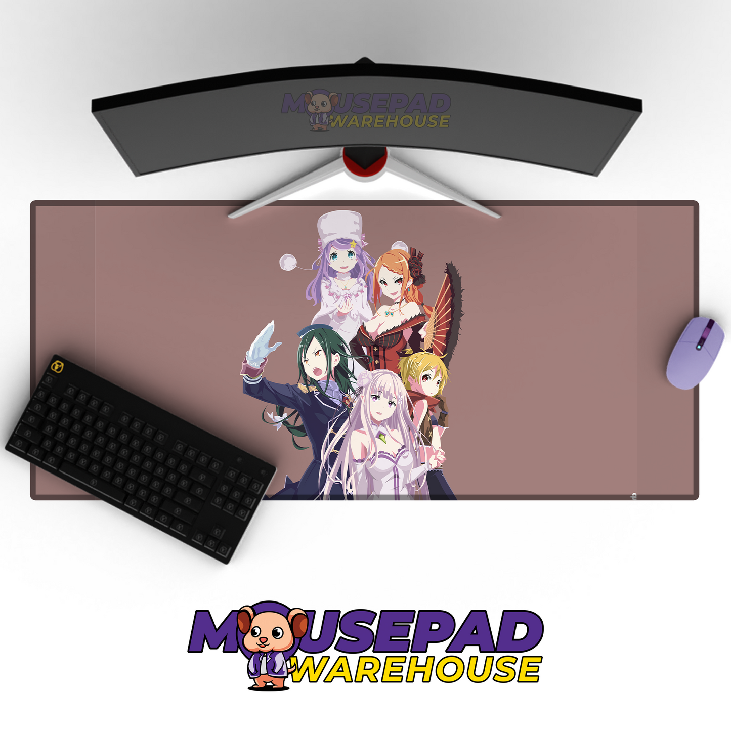 Re:Zero Starting Life in Another World Anime Mousepad 831076 MousepadWarehouse.com