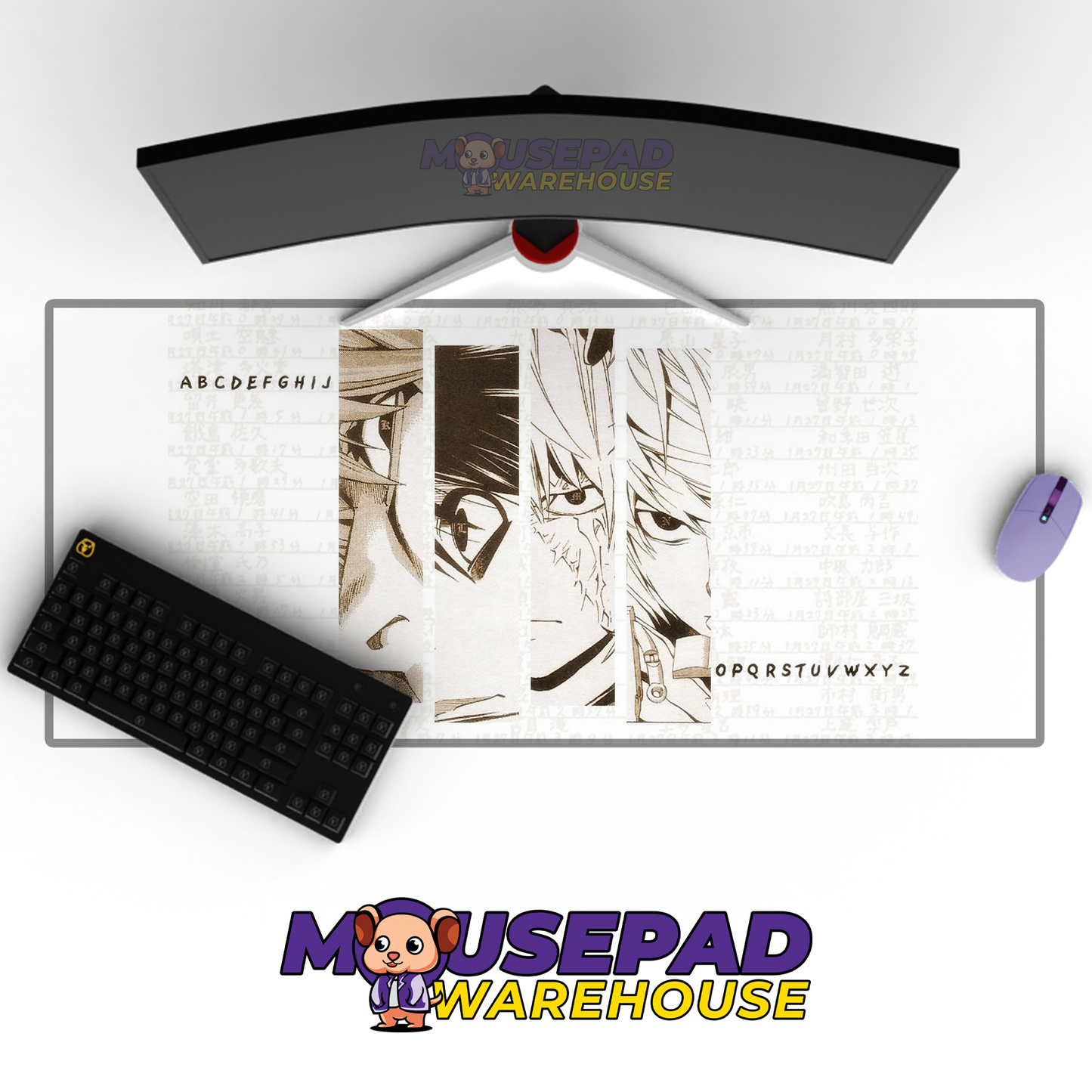 Death Note Anime Mousepad 834374 MousepadWarehouse.com