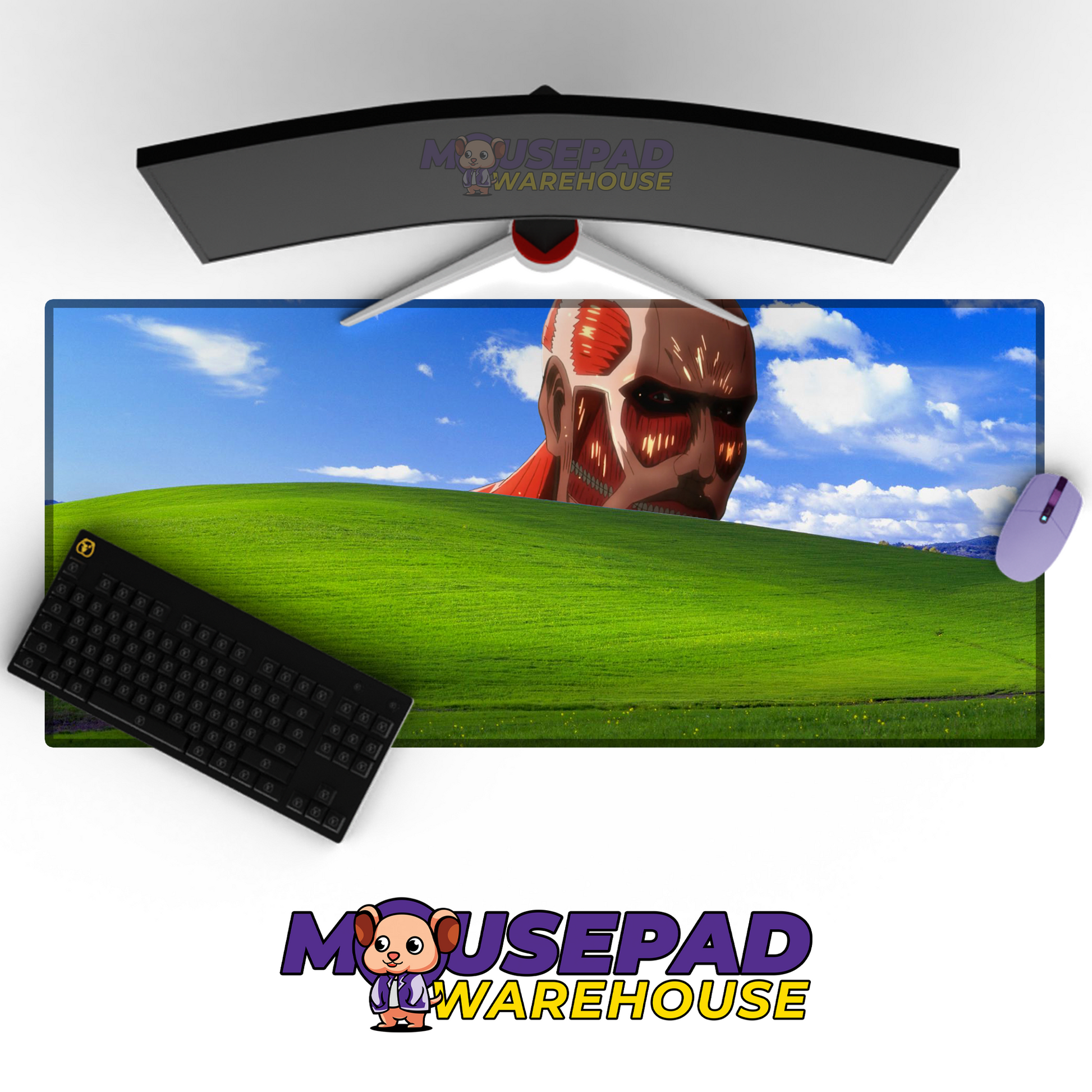 Attack on Titan Anime Mousepad 850959 MousepadWarehouse.com