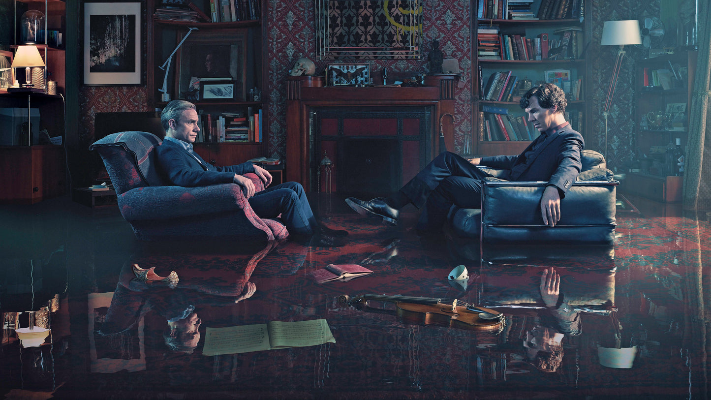 Sherlock TV Show Mousepad 853864 MousepadWarehouse.com