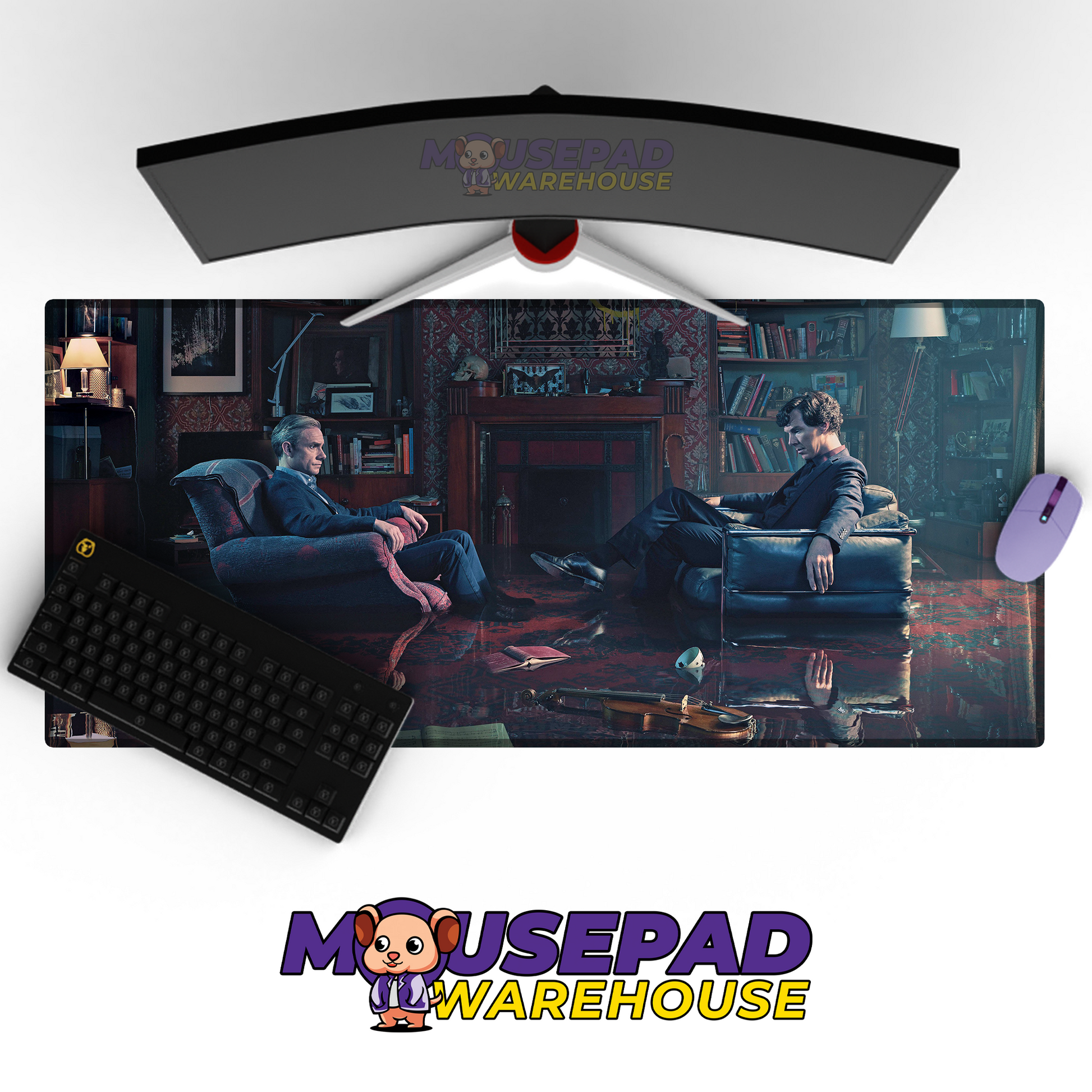 Sherlock TV Show Mousepad 853864 MousepadWarehouse.com