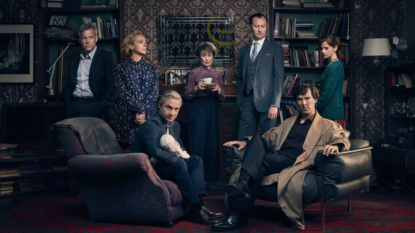 Sherlock TV Show Mousepad 853868 MousepadWarehouse.com