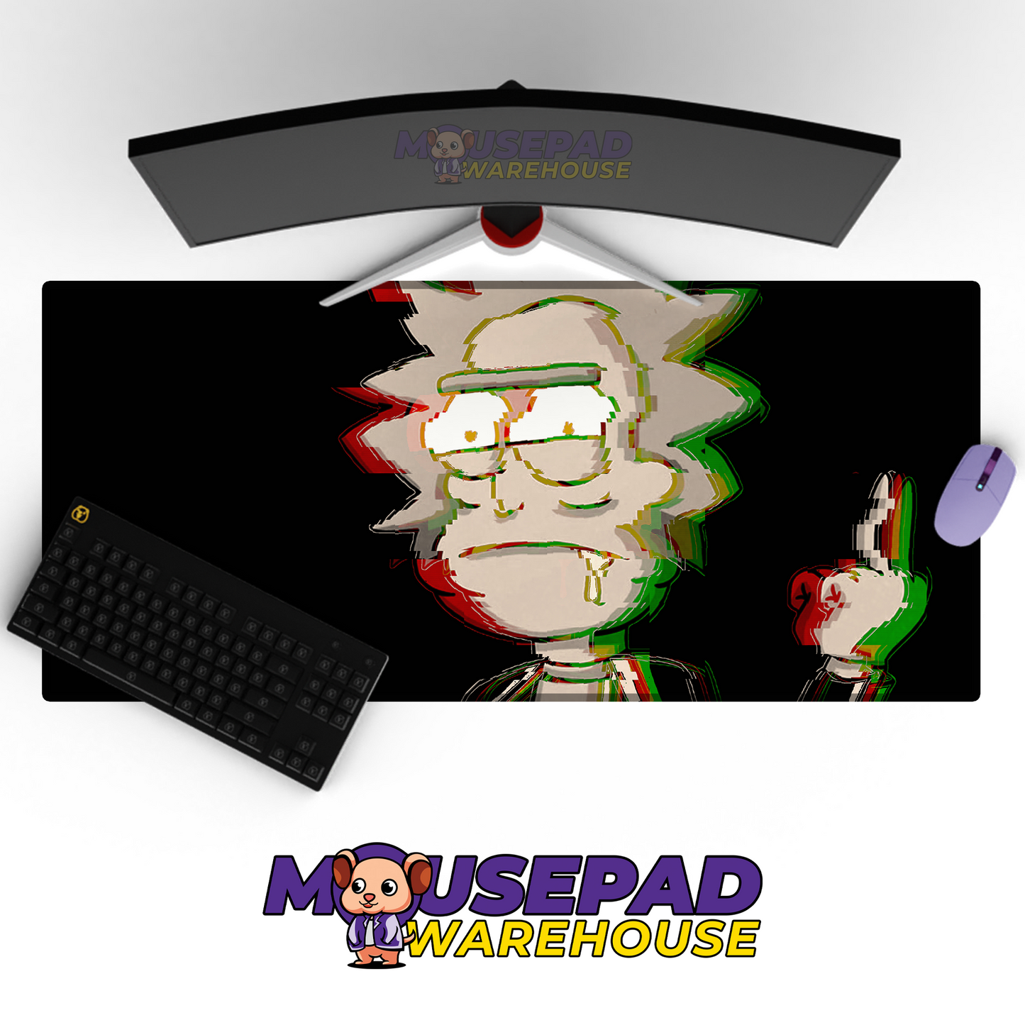 Rick and Morty TV Show Mousepad 872870 MousepadWarehouse.com