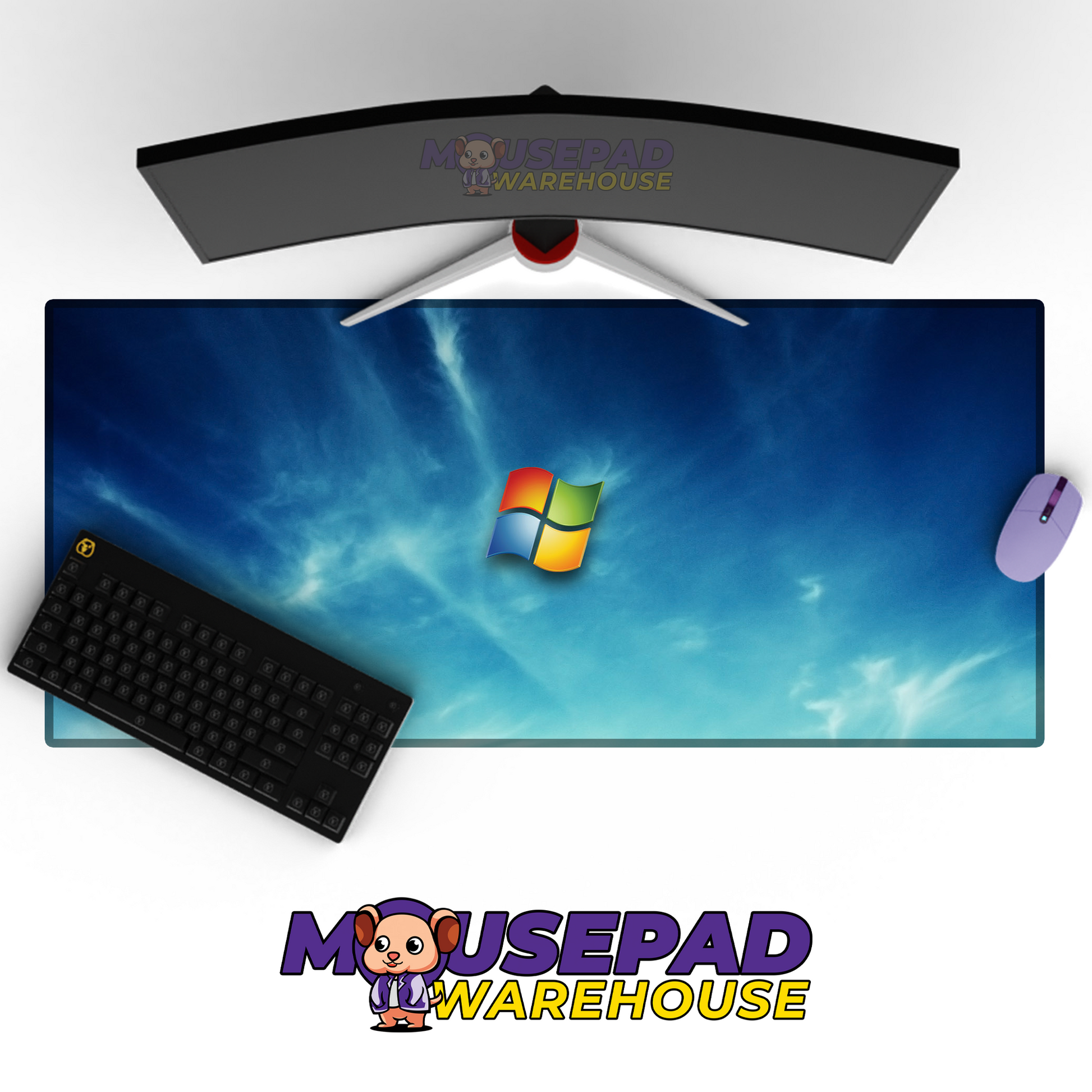 Microsoft (Windows & XBOX) Brand Imagery Mousepad 87377 MousepadWarehouse.com