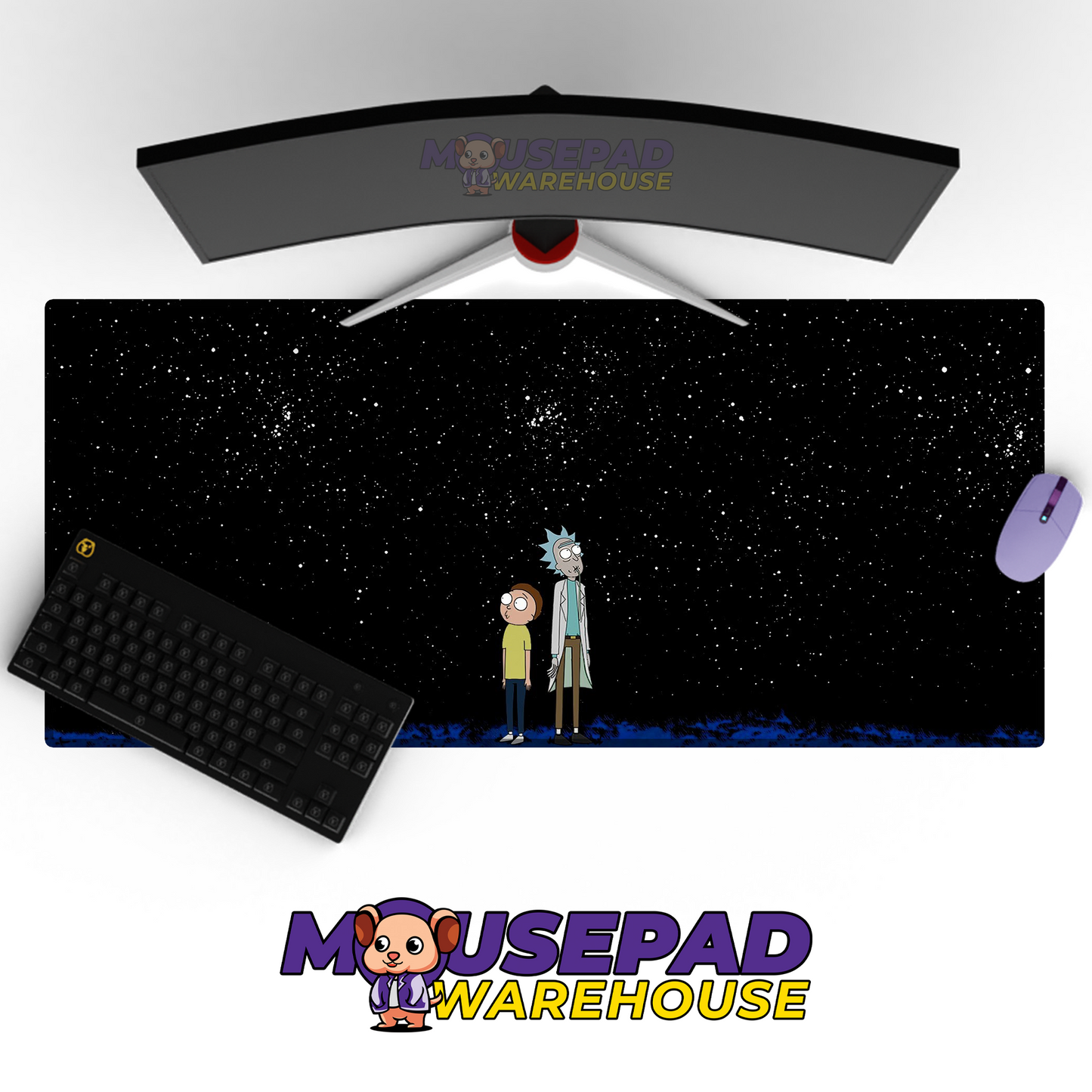 Rick and Morty TV Show Mousepad 876589 MousepadWarehouse.com