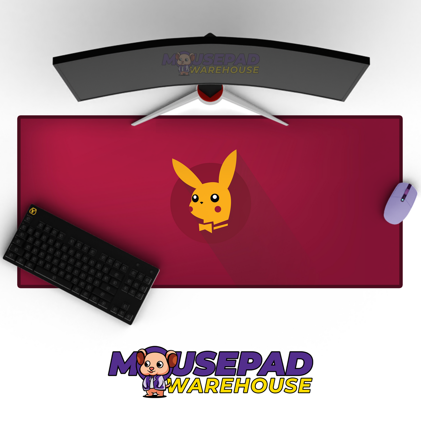 Pikachu Pokemon TV Show Mousepad 877052 MousepadWarehouse.com