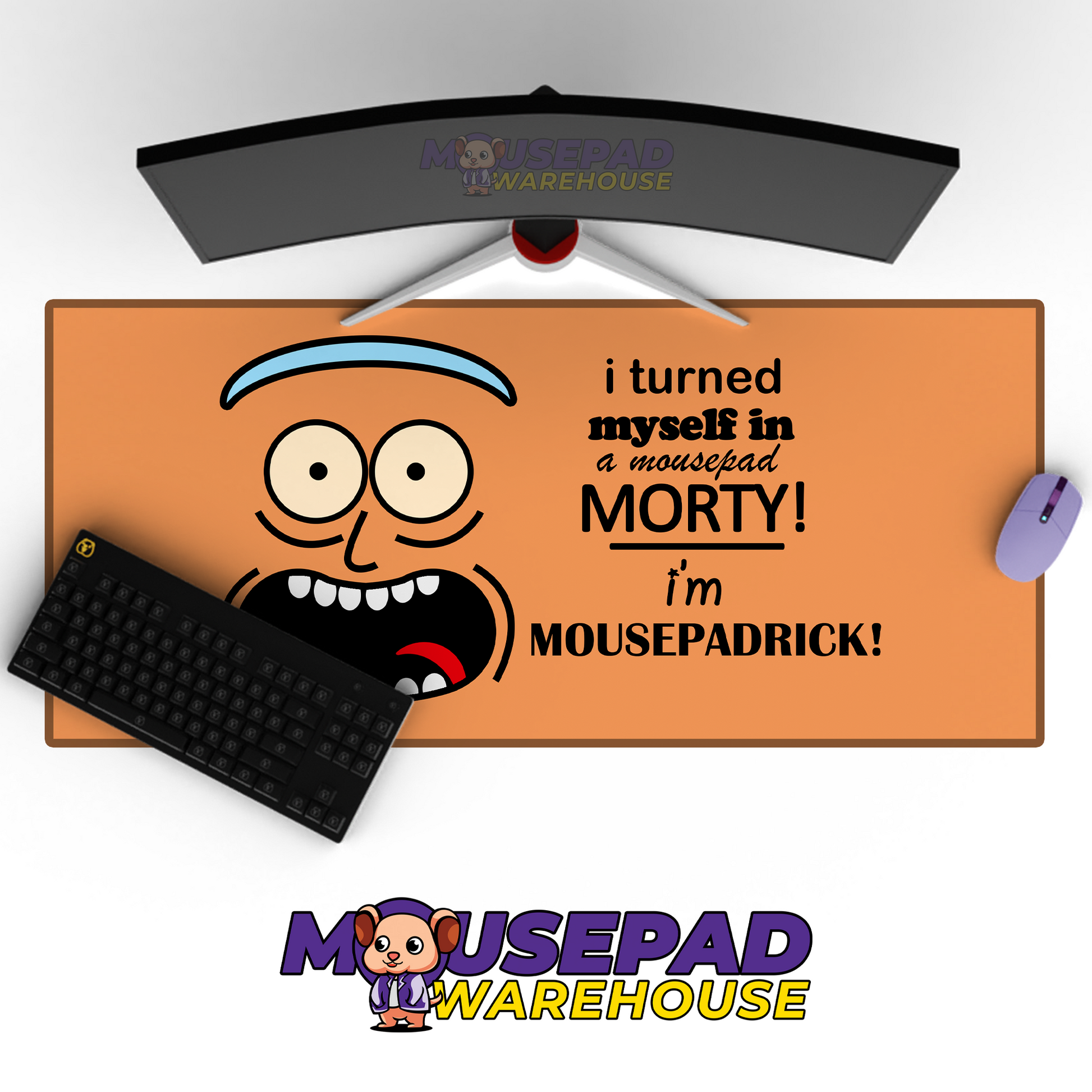 Rick and Morty TV Show Mousepad 878324-2 MousepadWarehouse.com