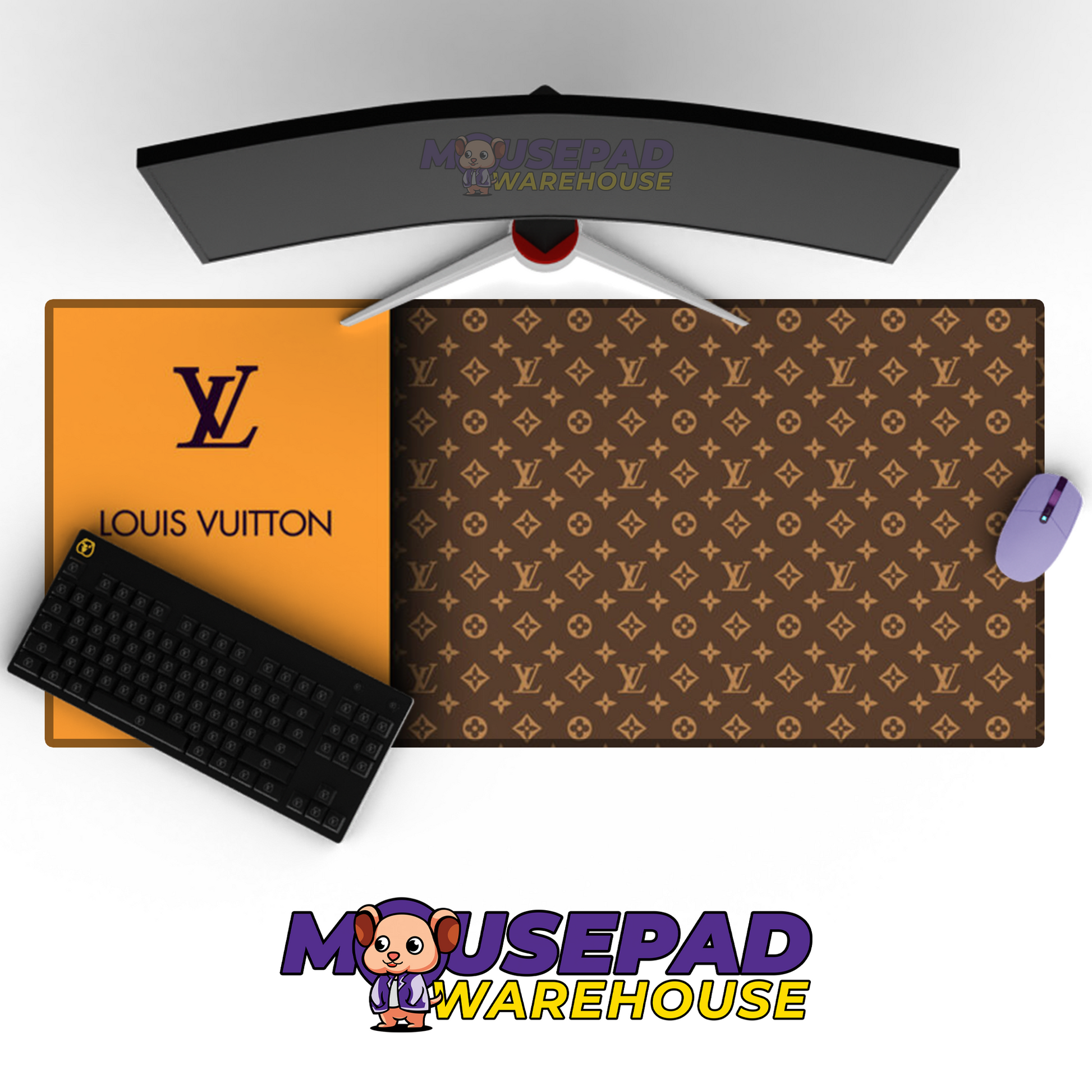 Louis Vuitton Brand Imagery Mousepad 888645 MousepadWarehouse.com