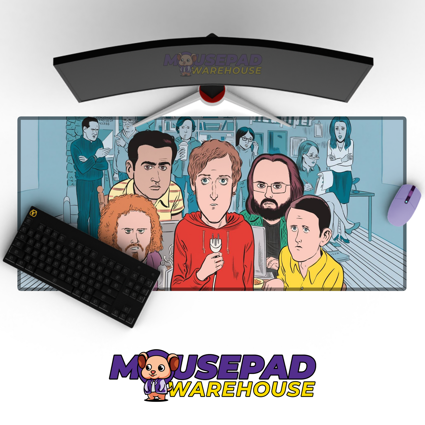 Silicon Valley TV Show Mousepad 890442 MousepadWarehouse.com